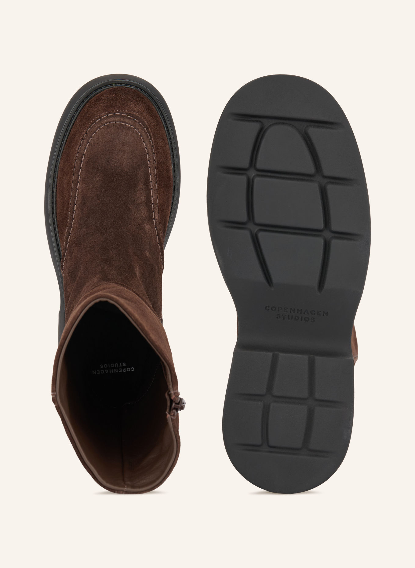 COPENHAGEN STUDIOS Boots CPH760: DARK BROWN