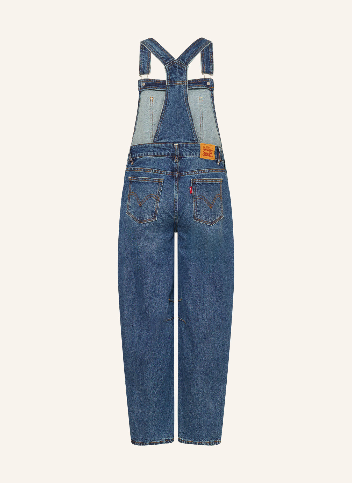 Levi's® Latzhose Barrel Fit: DF6 SUNDAY MORNING SKY