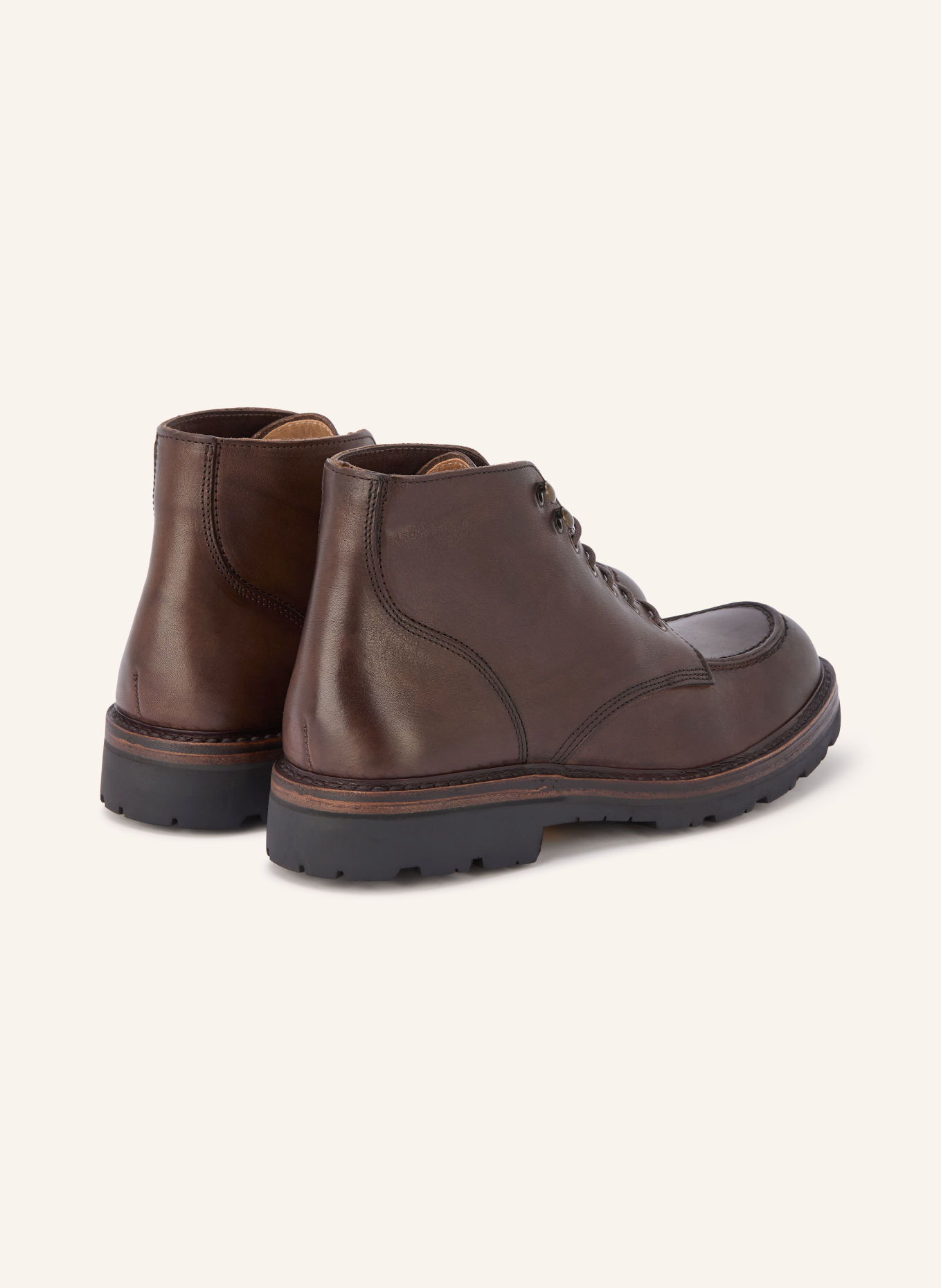 astorflex Schnürboots: DUNKELBRAUN