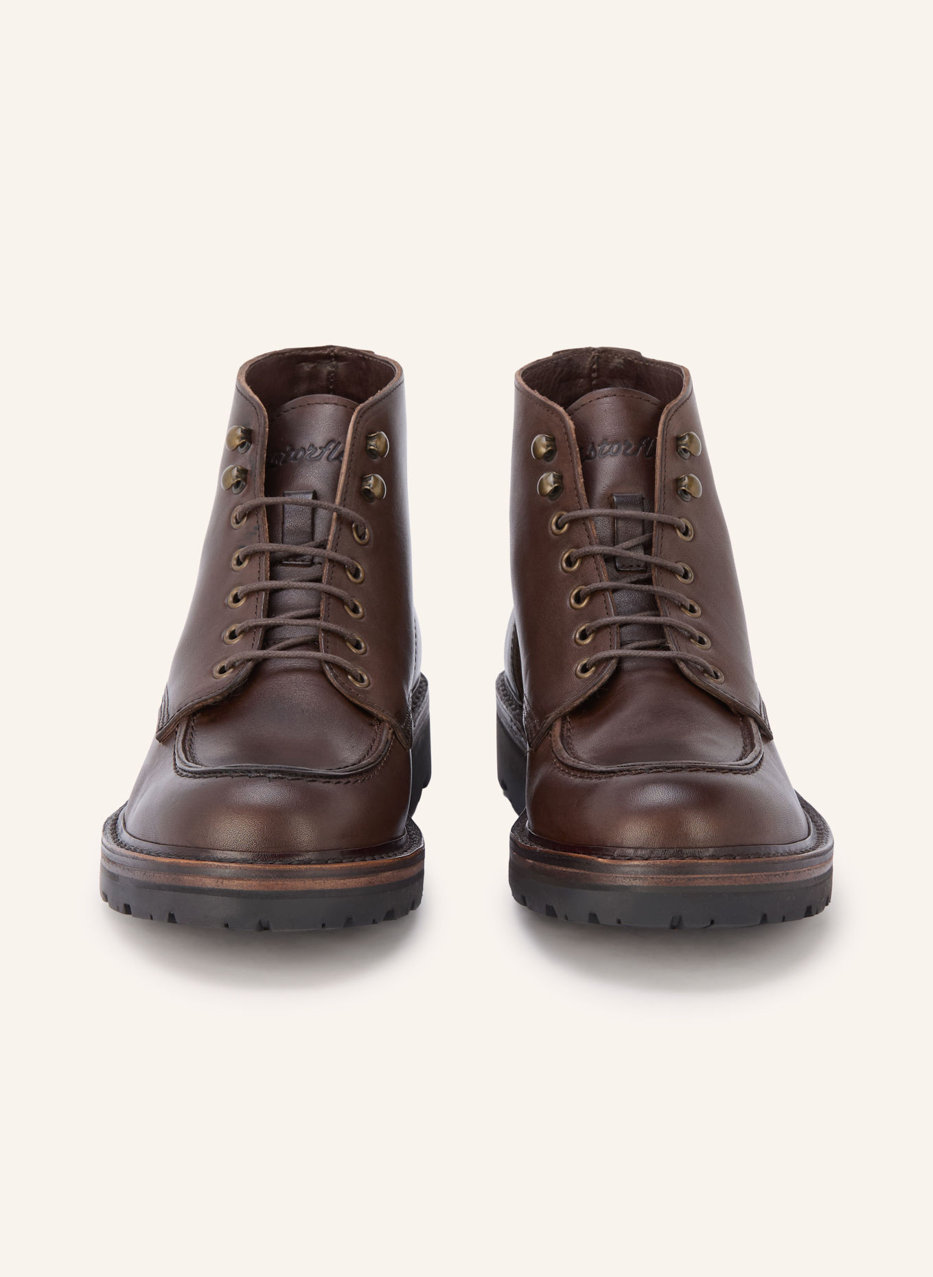astorflex Schnürboots: DUNKELBRAUN