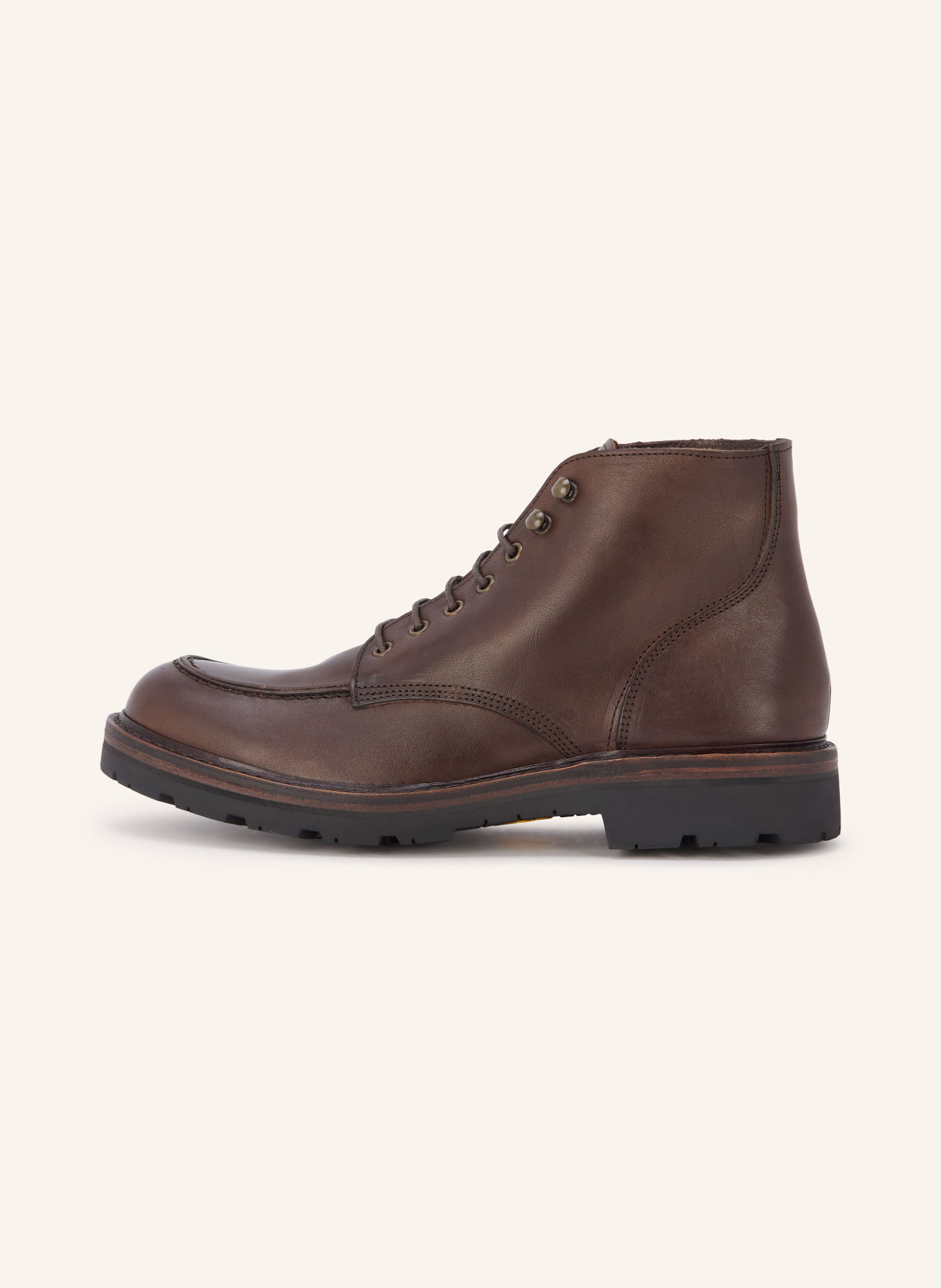 astorflex Schnürboots: DUNKELBRAUN