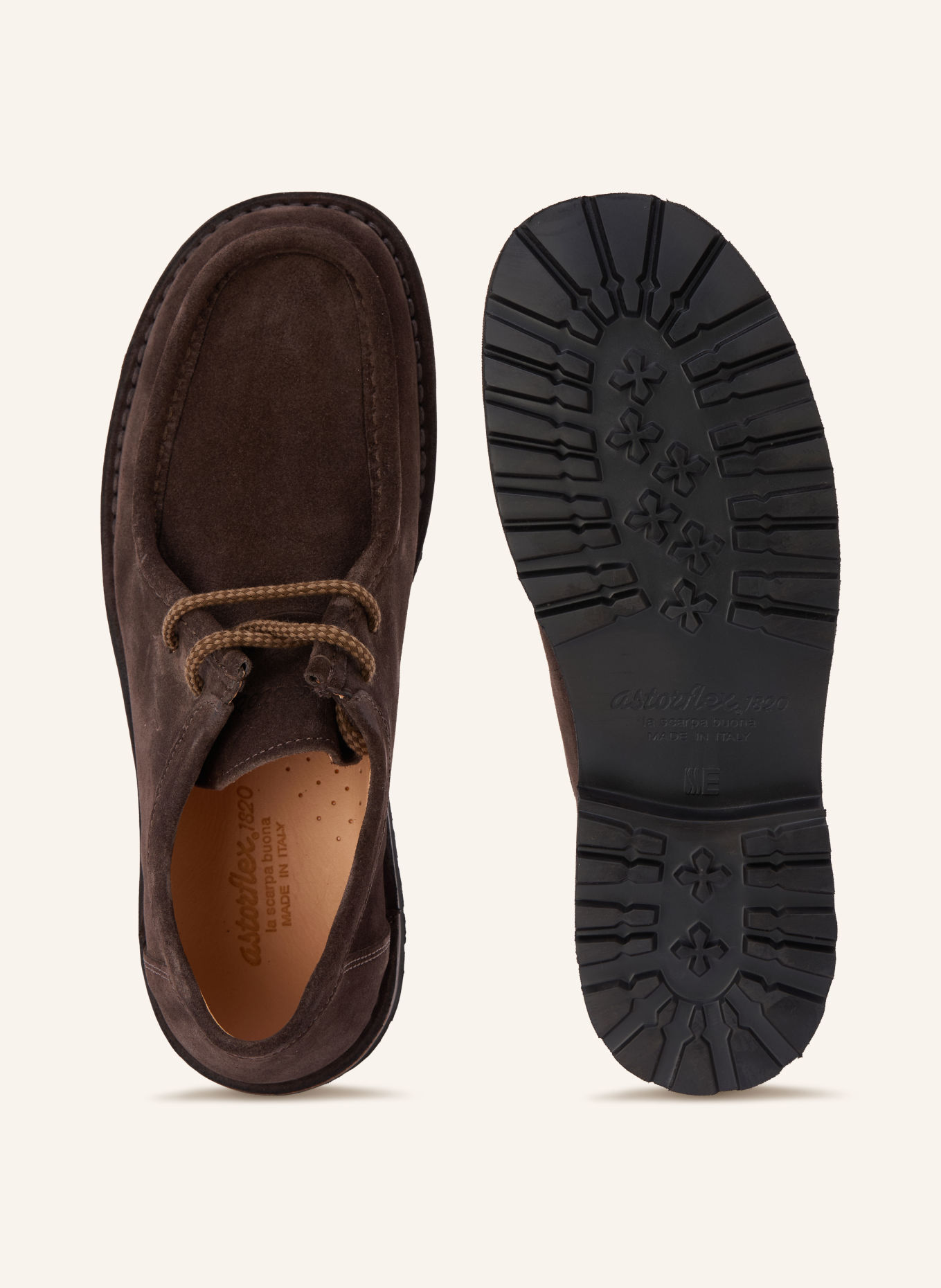 astorflex Veterschoenen WANNABE: MARRON FONCÉ