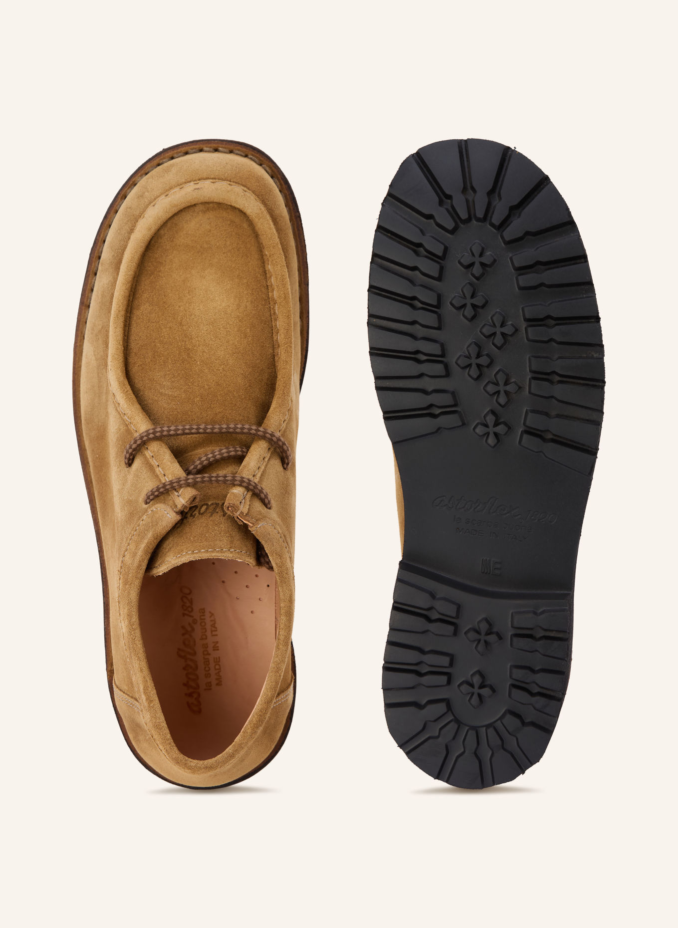 astorflex Veterschoenen WANNABE: CAMEL