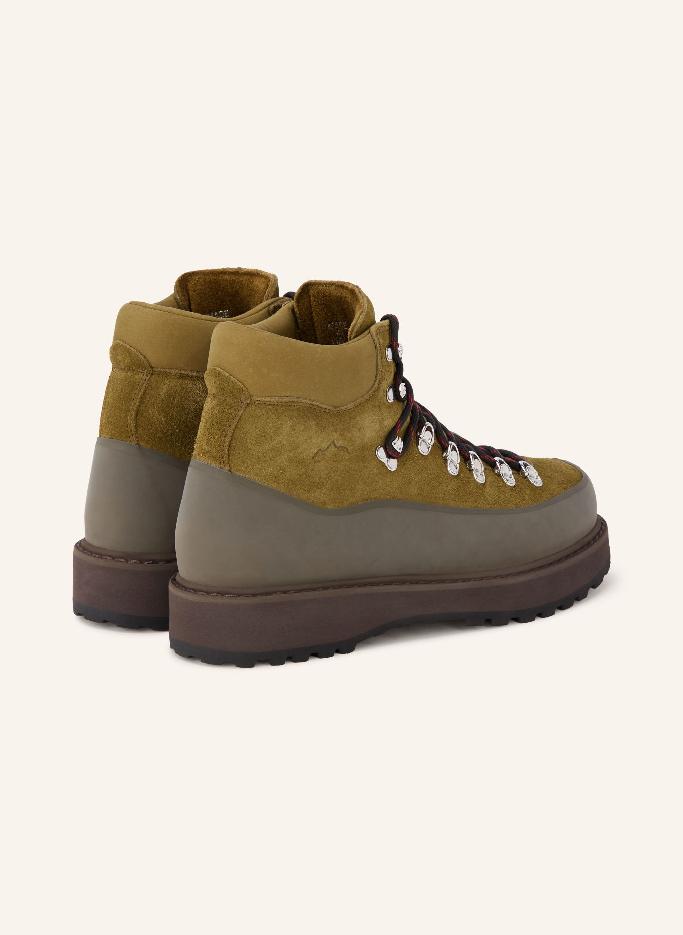 DIEMME Schnürboots ROCCIA: OLIV / GRAU