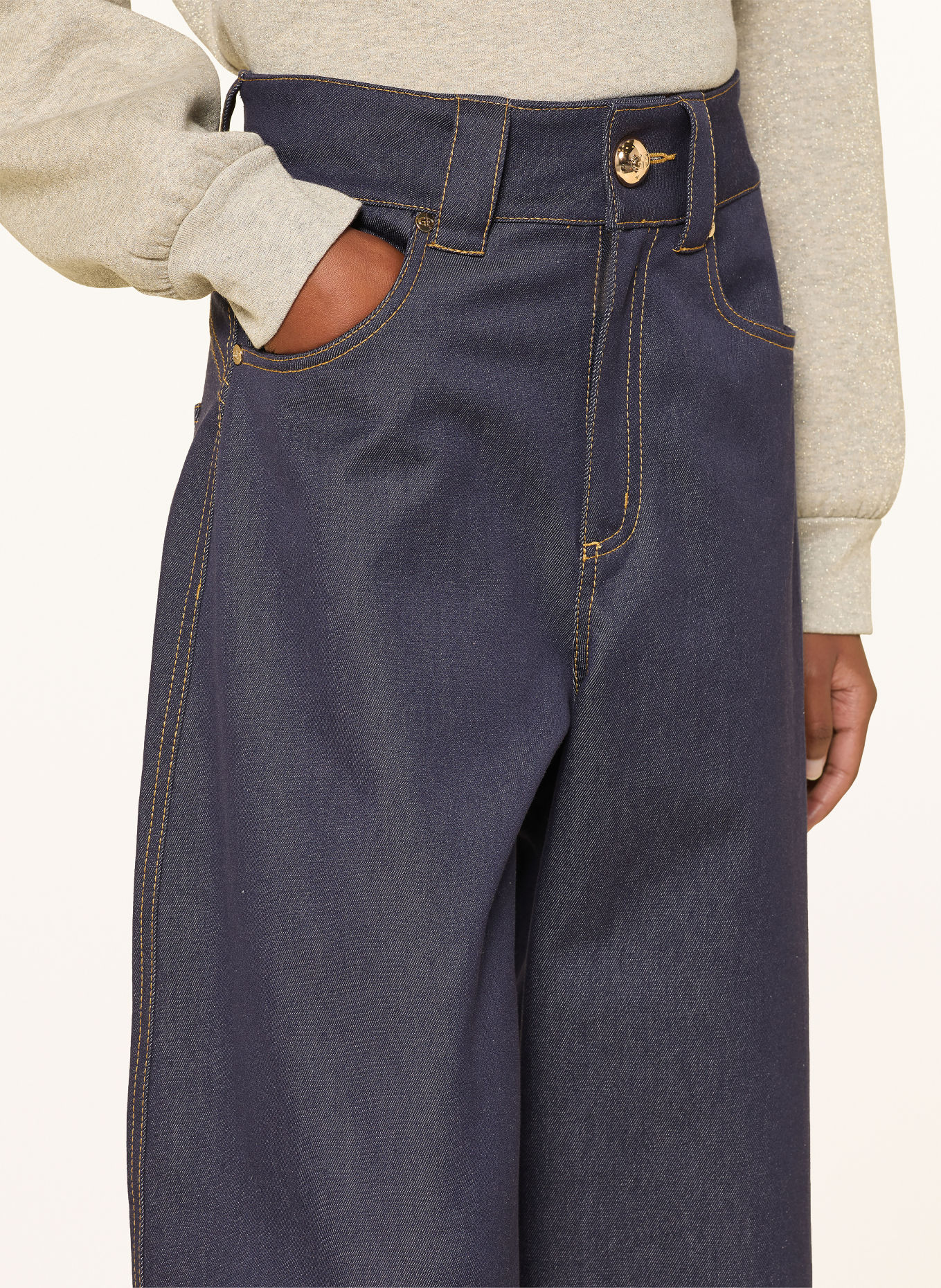 GOLDBERGH Barrel-leg jeans EMIRO: 0050 raw denim