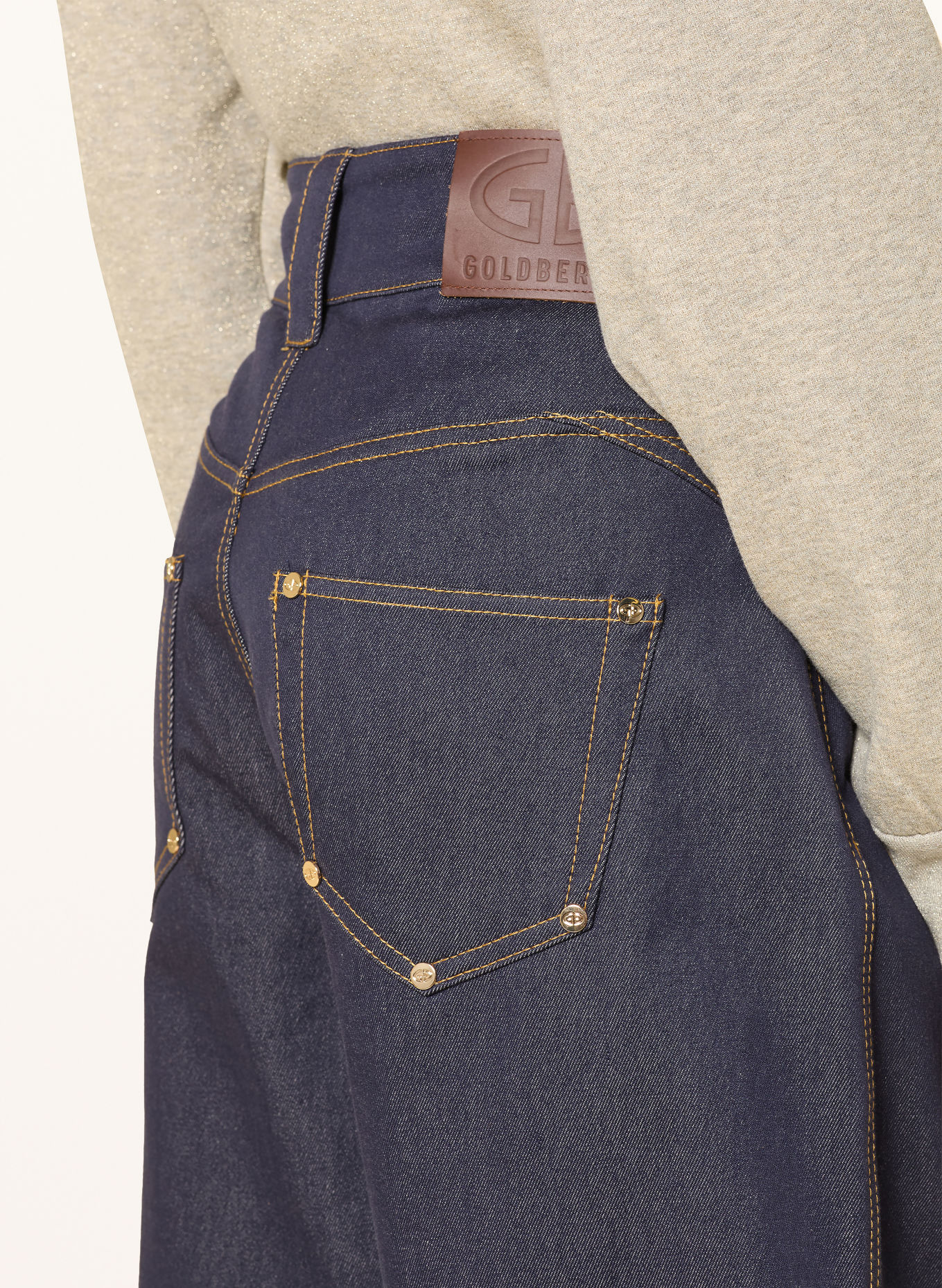 GOLDBERGH Barrel-leg jeans EMIRO: 0050 raw denim