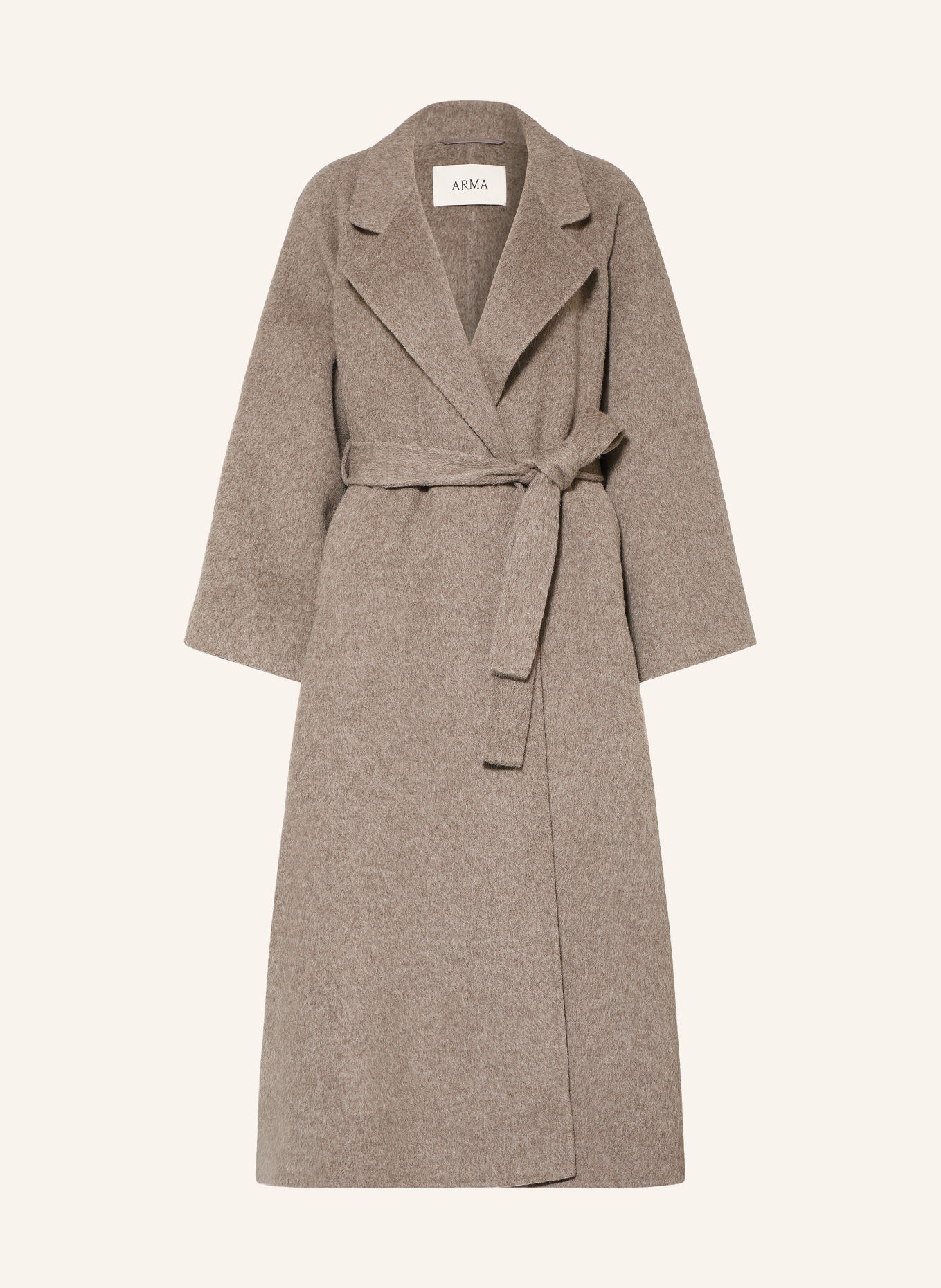 ARMA Wool coat: TAUPE