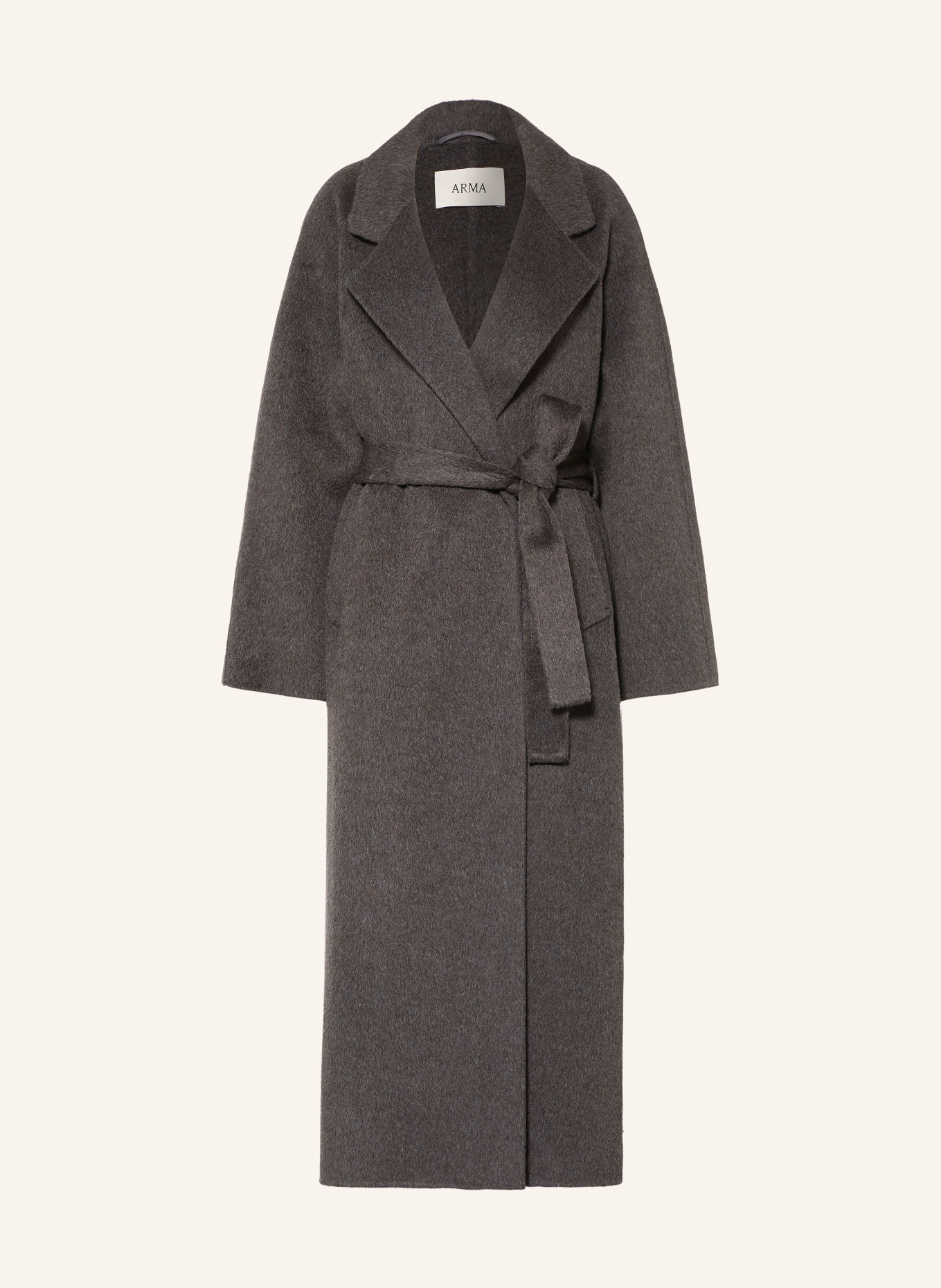 ARMA Wool coat: DARK GRAY