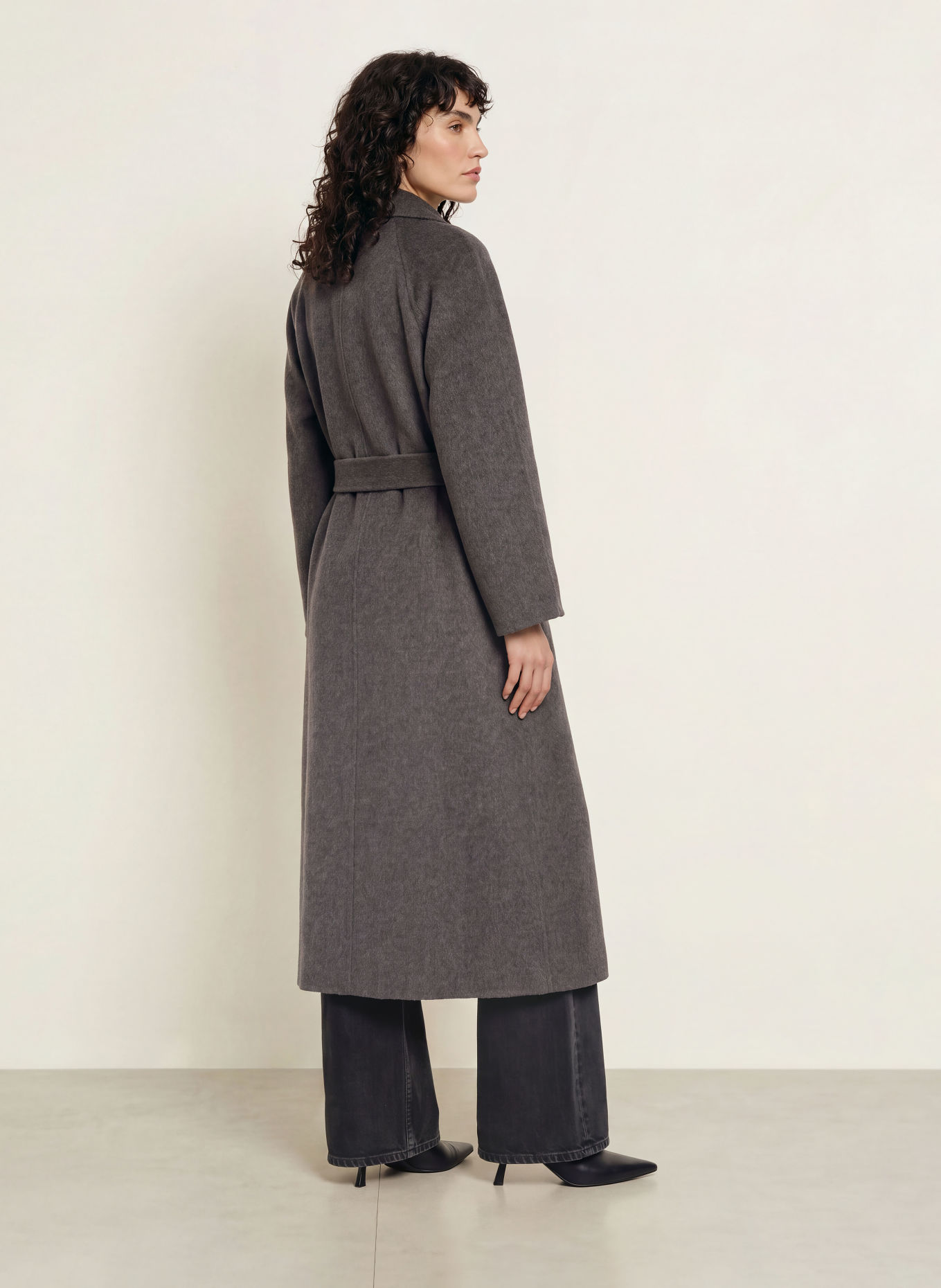 ARMA Wool coat: DARK GRAY