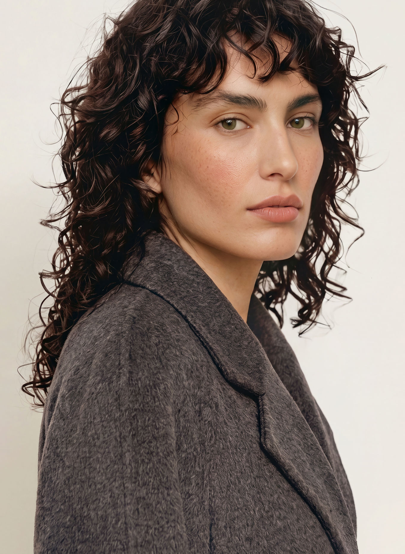 ARMA Wool coat: DARK GRAY