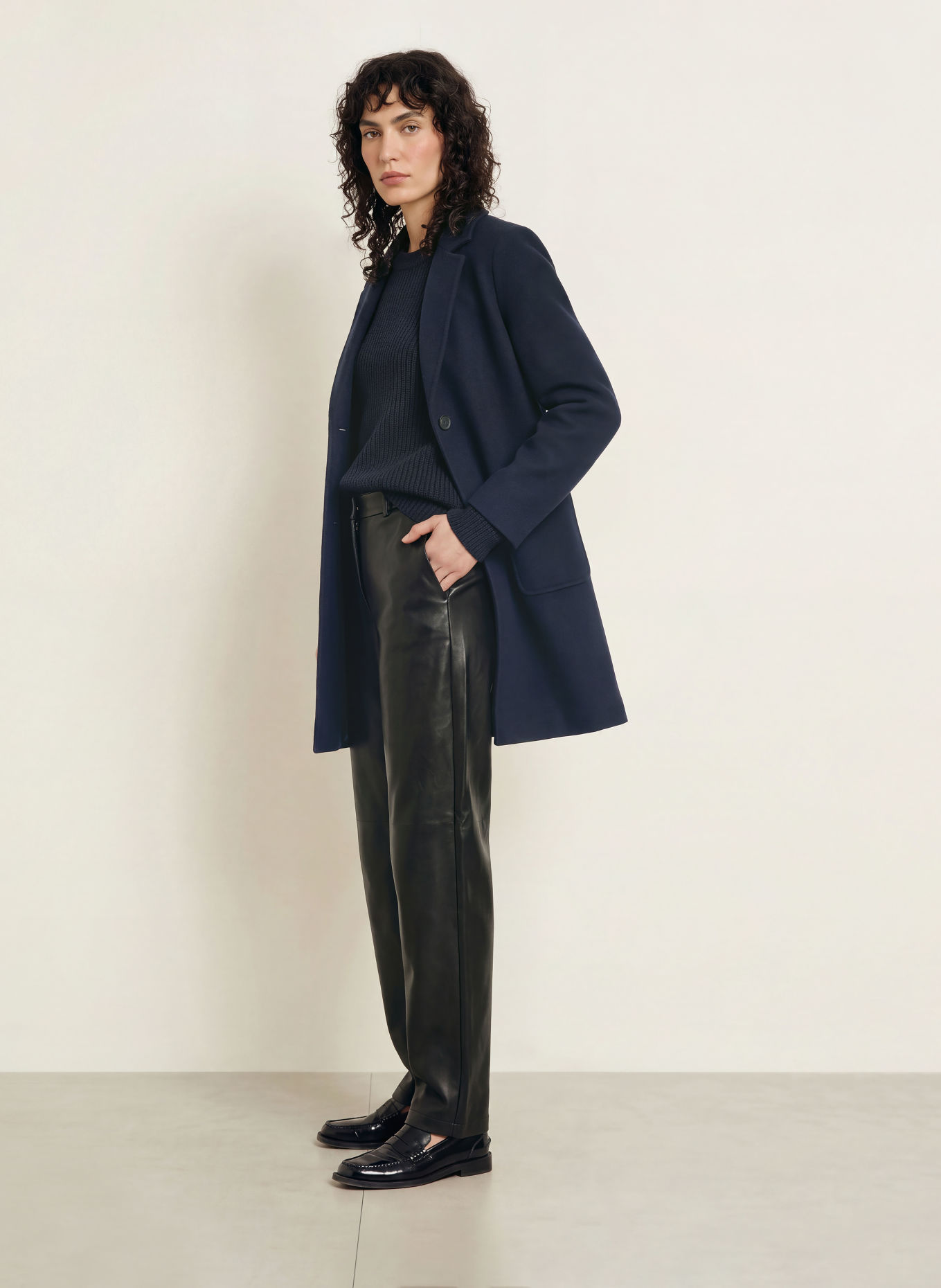 ARMA Coat: DARK BLUE