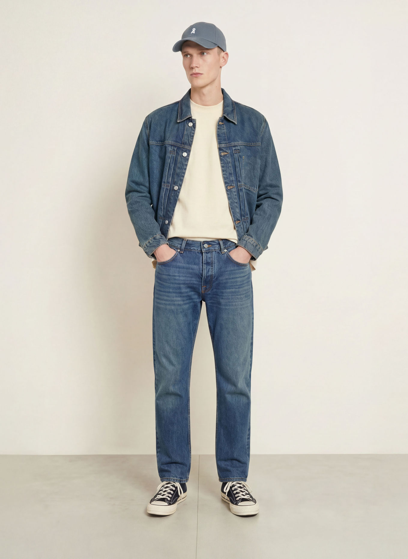 ARMEDANGELS AASHTON Denim Jacket: 3672 ligure