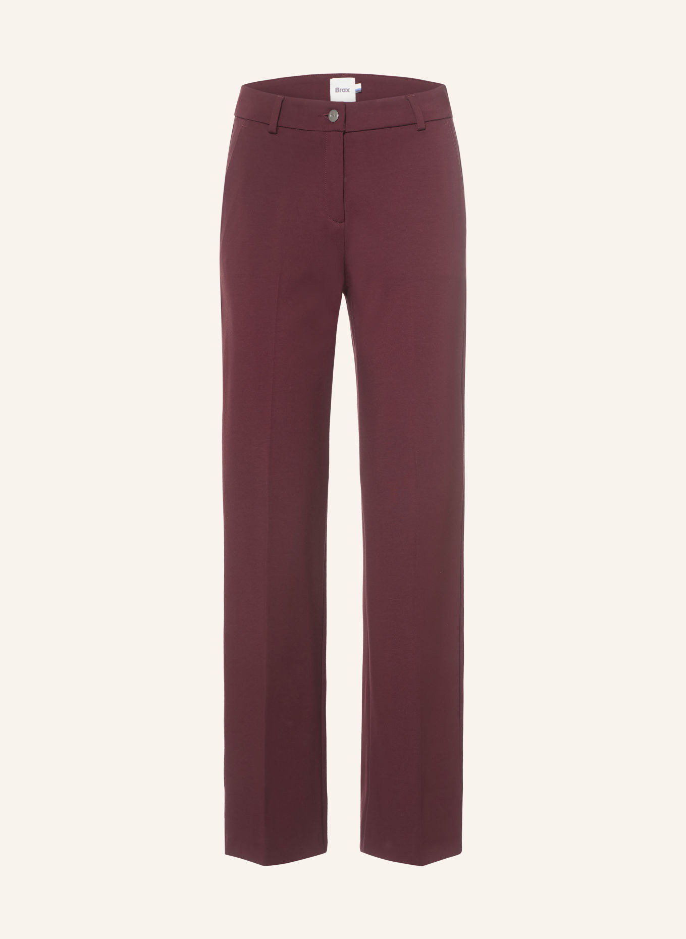 BRAX Marlene-broek MAINE van jersey: DONKERPAARS