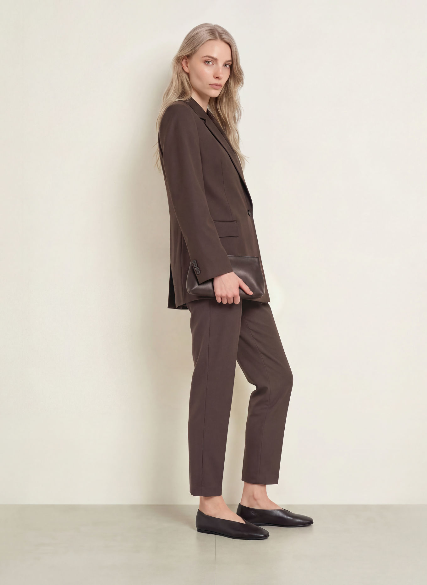BRAX Jerseybroek MARON: MARRON FONCÉ