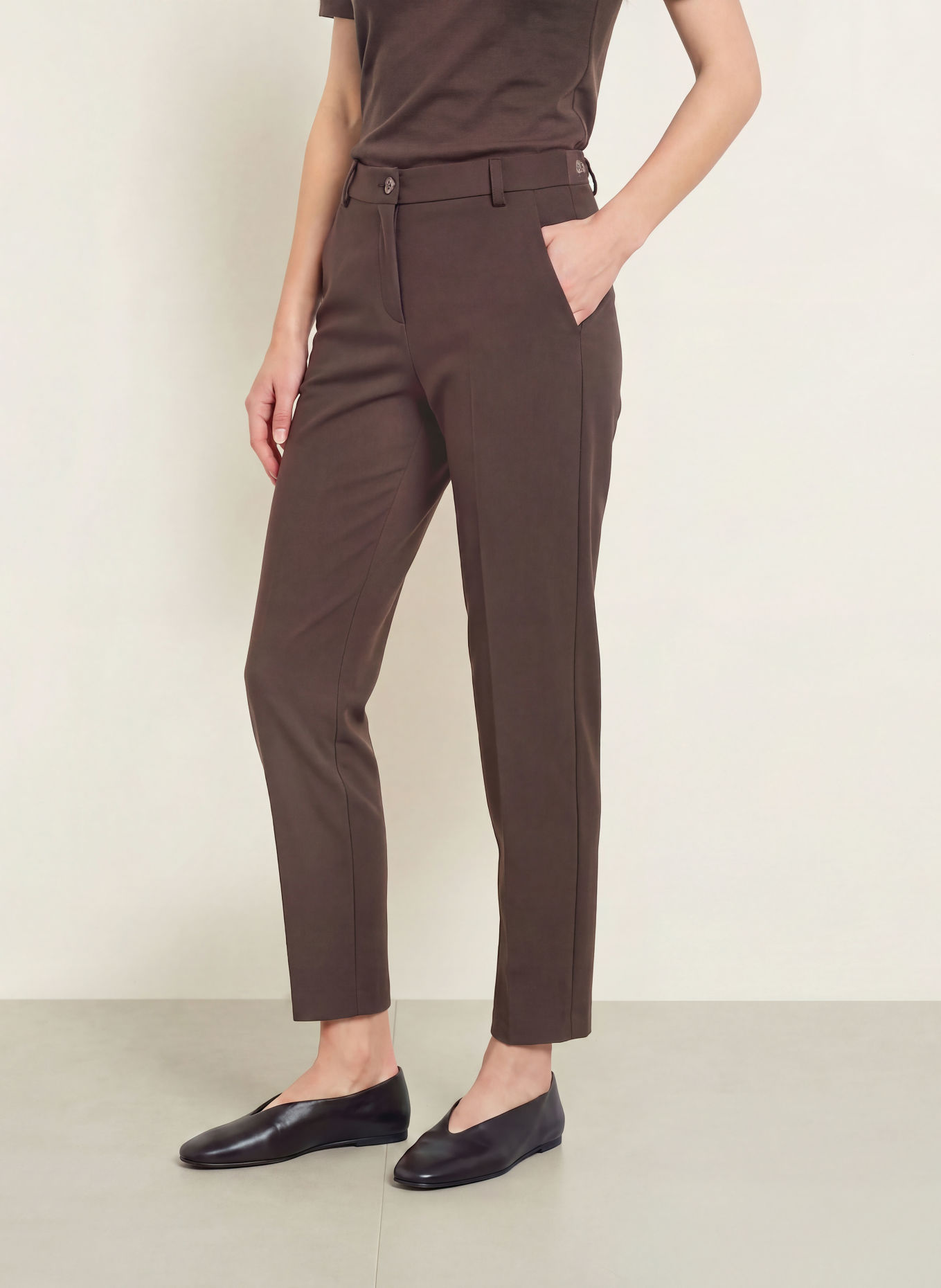 BRAX Jerseybroek MARON: MARRON FONCÉ