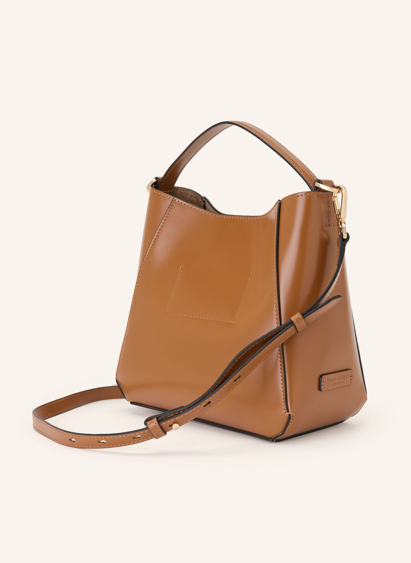 Marc O'Polo Crossbody-taske: KAMEL / GULD