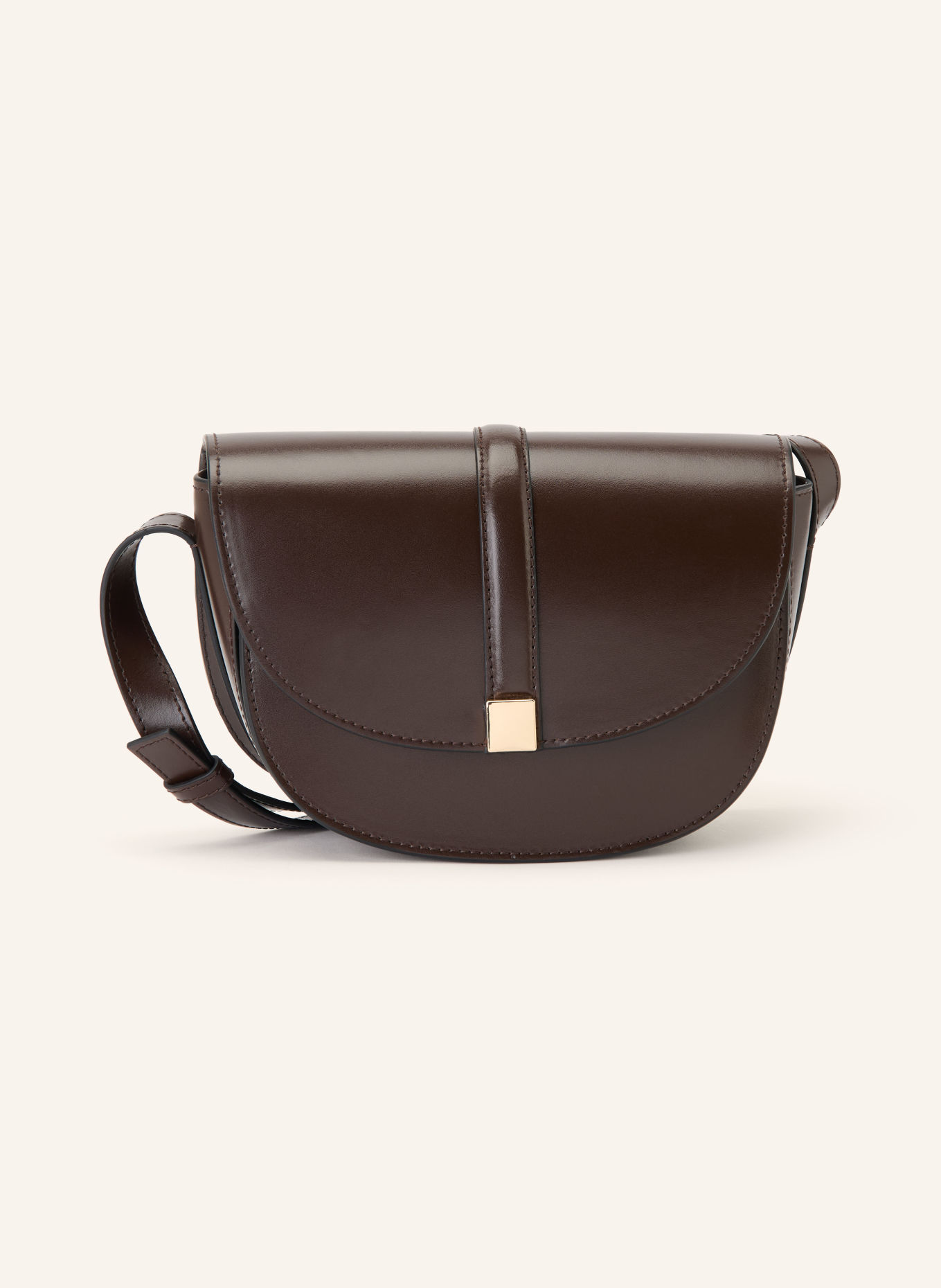 Marc O'Polo Crossbody bag: DARK BROWN / GOLD