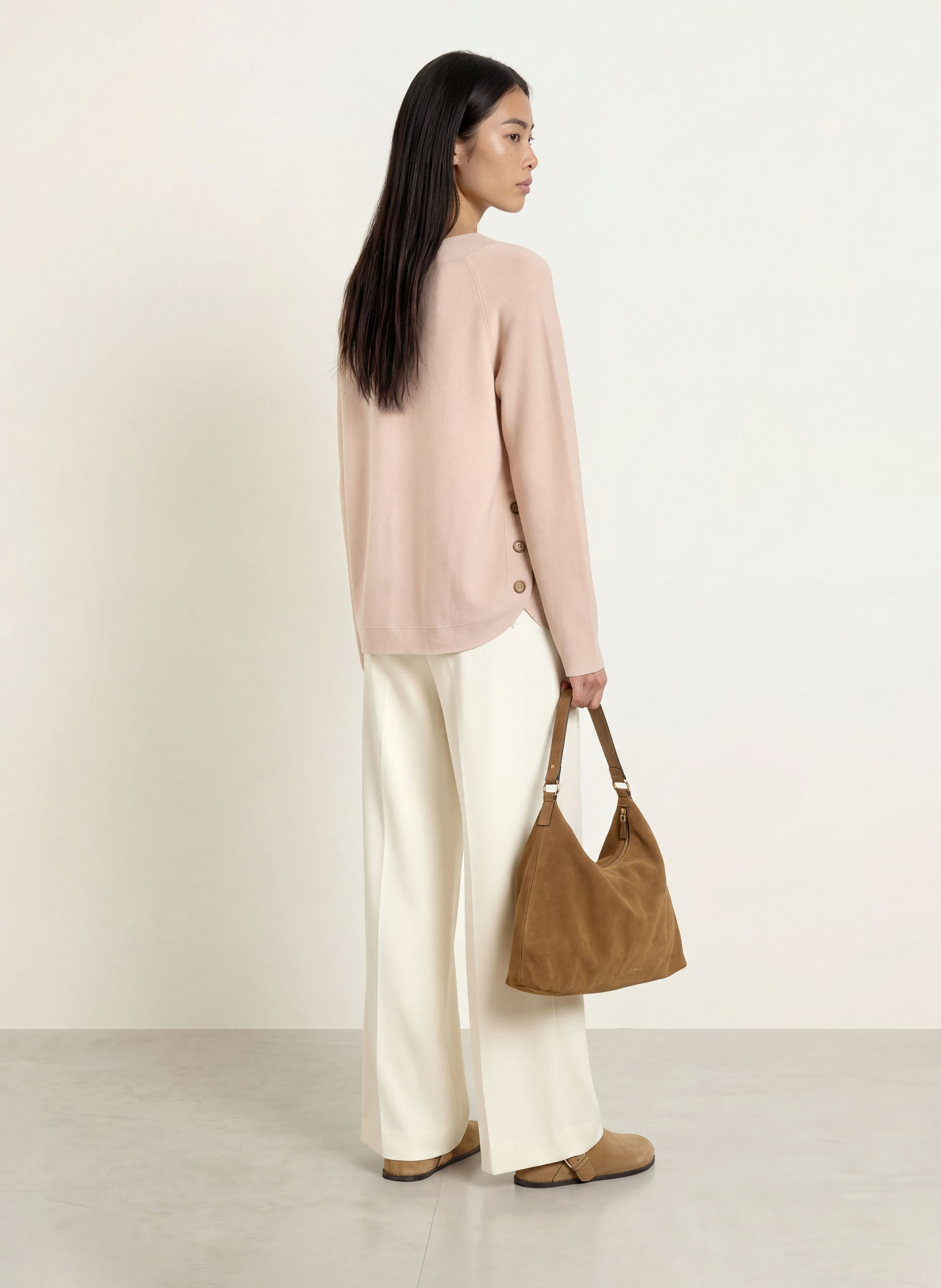 REPEAT Sweater: ECRU
