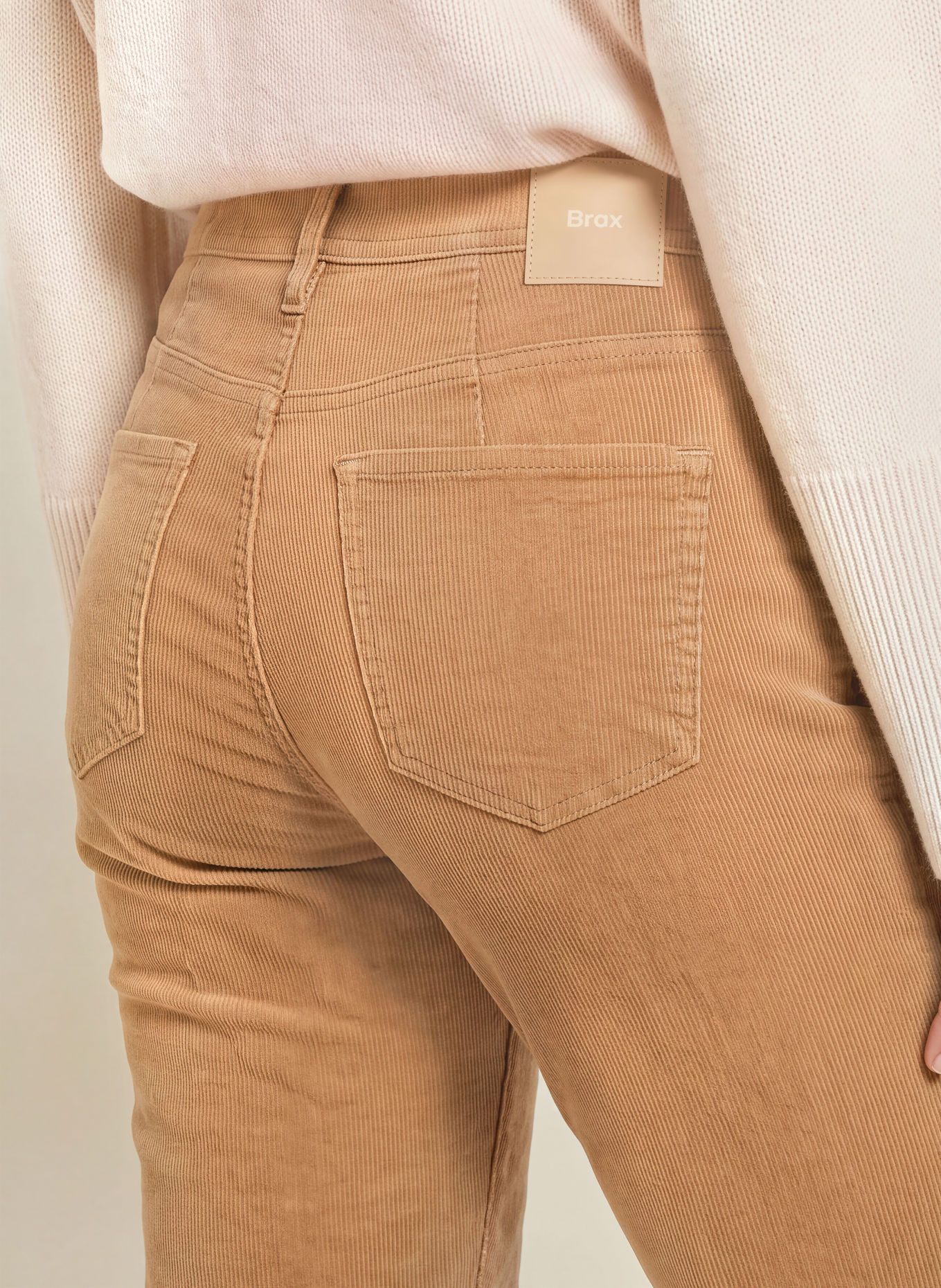 BRAX Cordbroek MARY: LICHTBRUIN