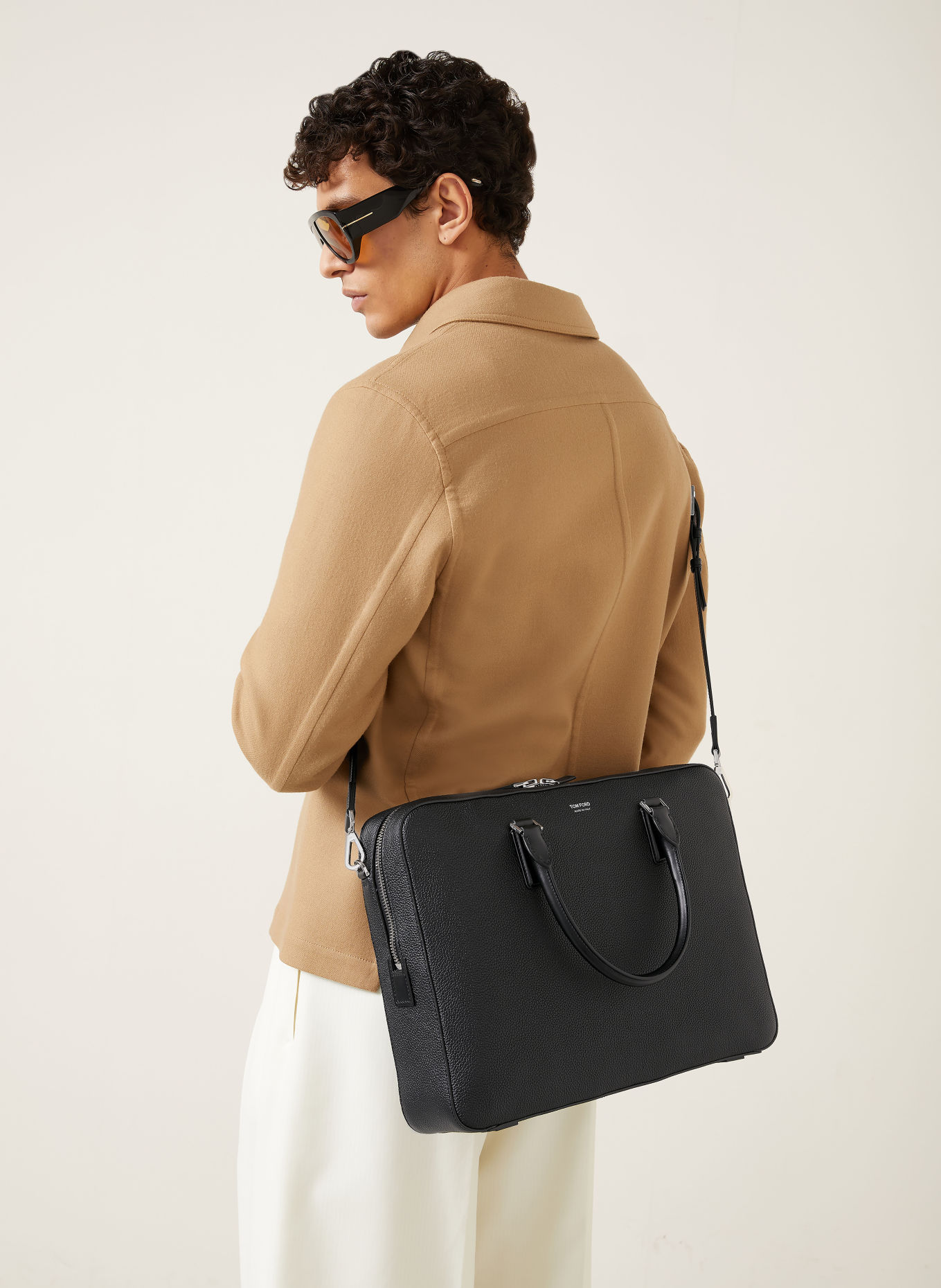 TOM FORD ELLIOT Office Bag: BLACK