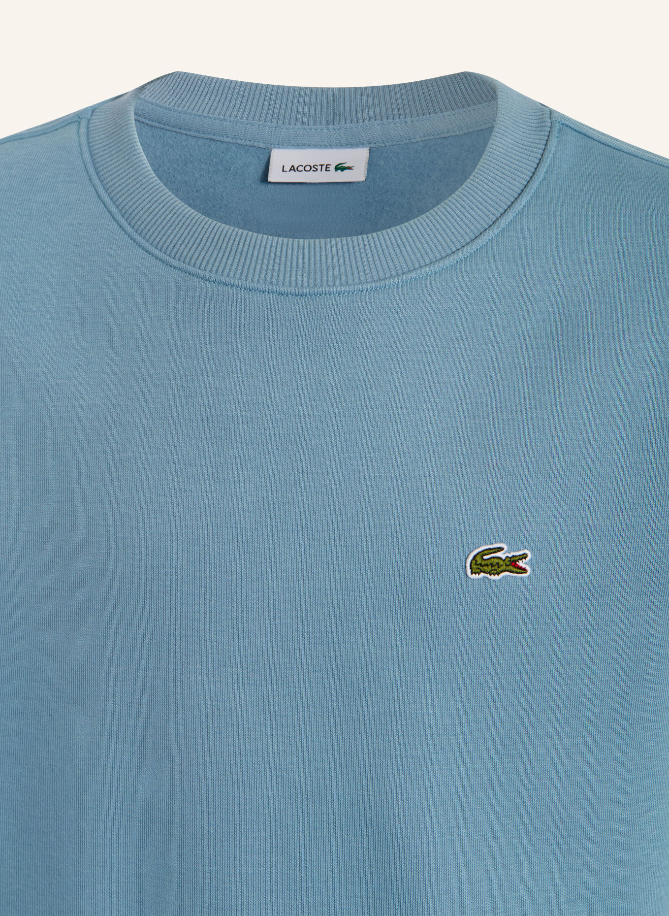 LACOSTE Hanorac: ALBASTRU