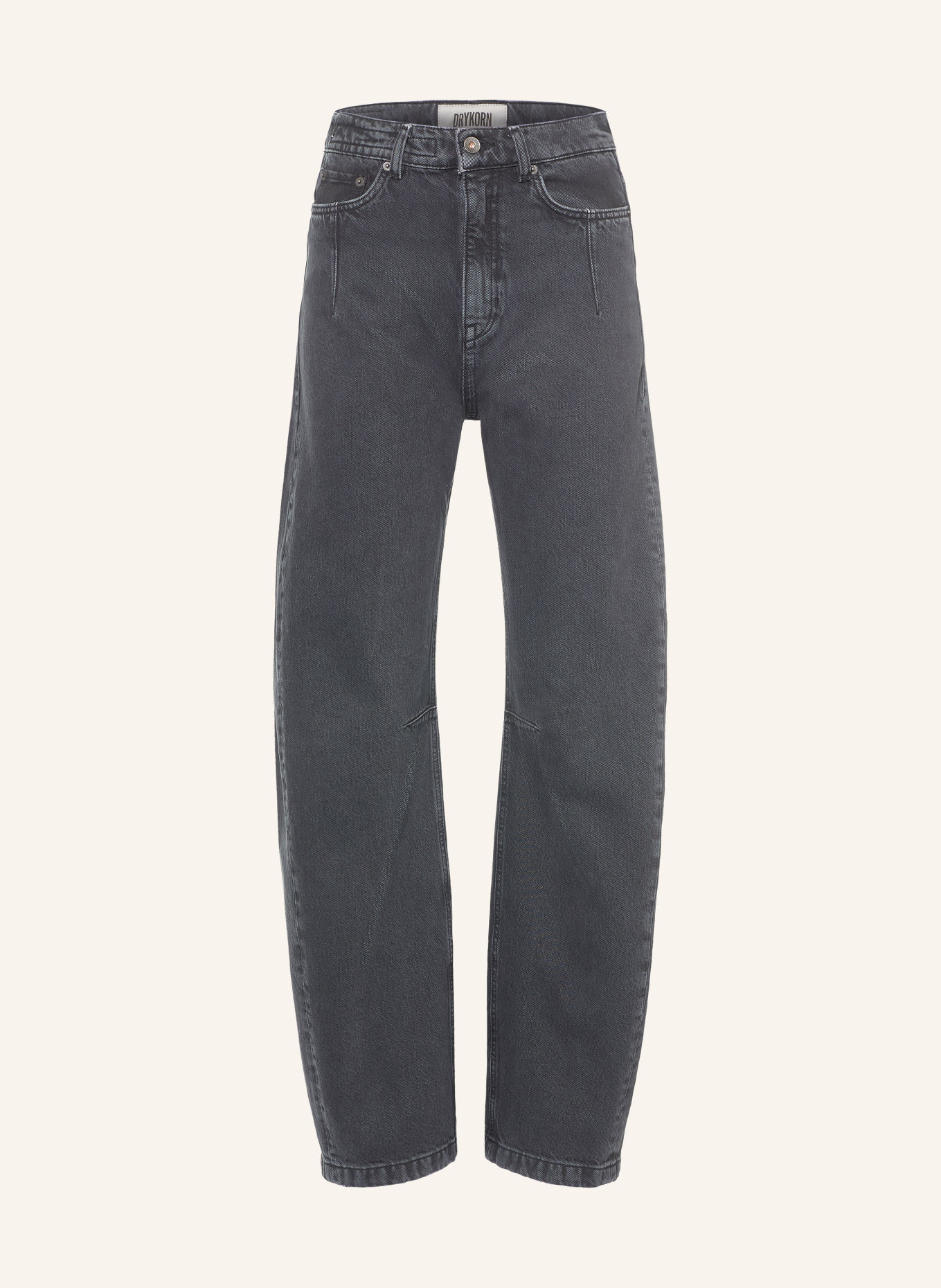 DRYKORN Jeansy typu barrel LIABLE: 6100 grau