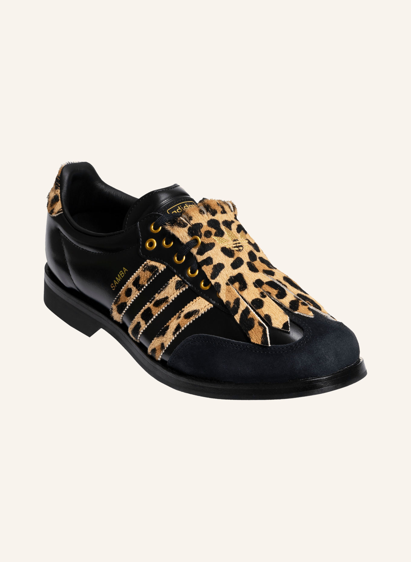 adidas Originals Sneaker SAMBA BOWLING: SCHWARZ / CAMEL / BRAUN