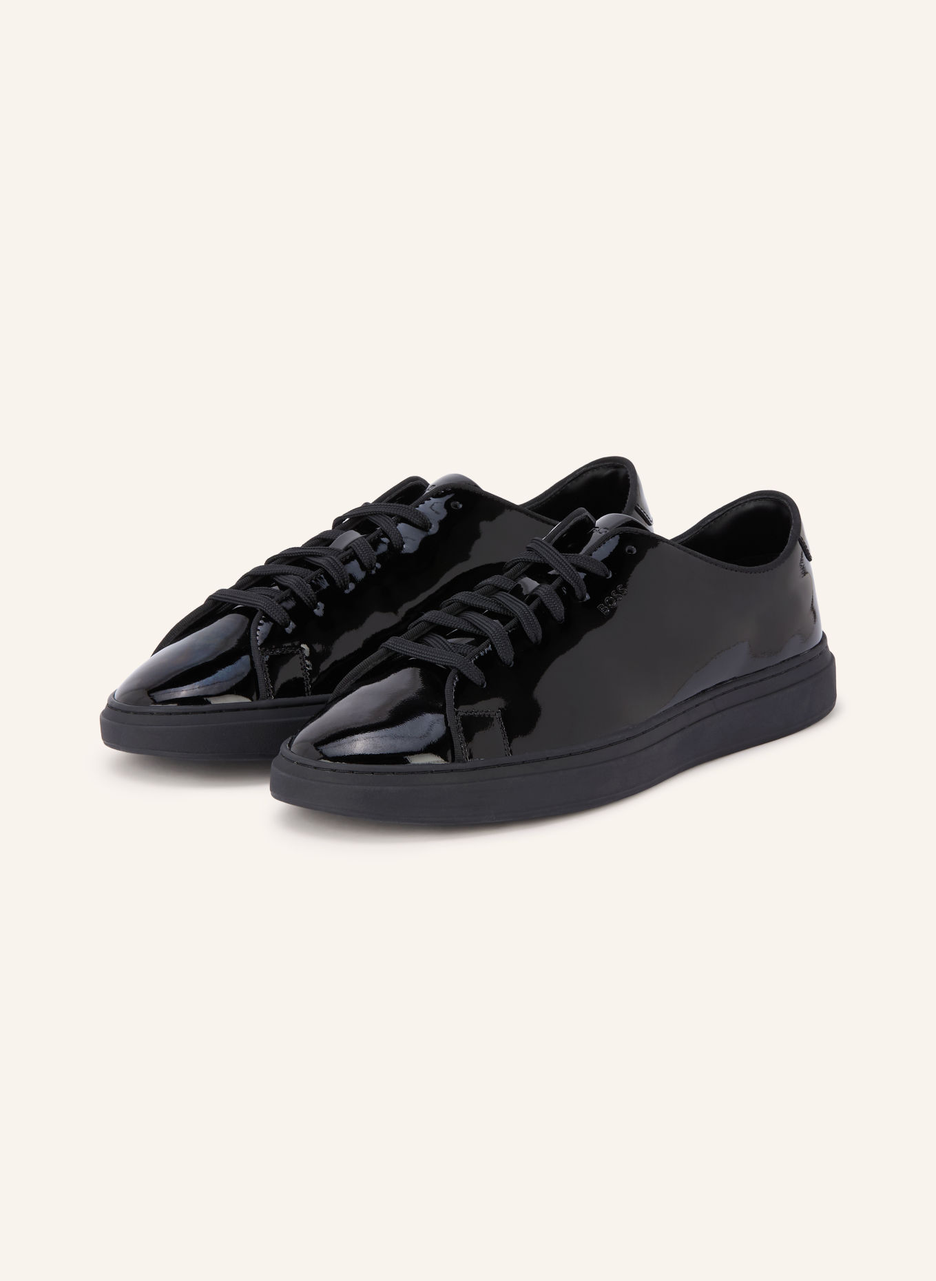 BOSS Lack-Sneaker KIERAN: SCHWARZ