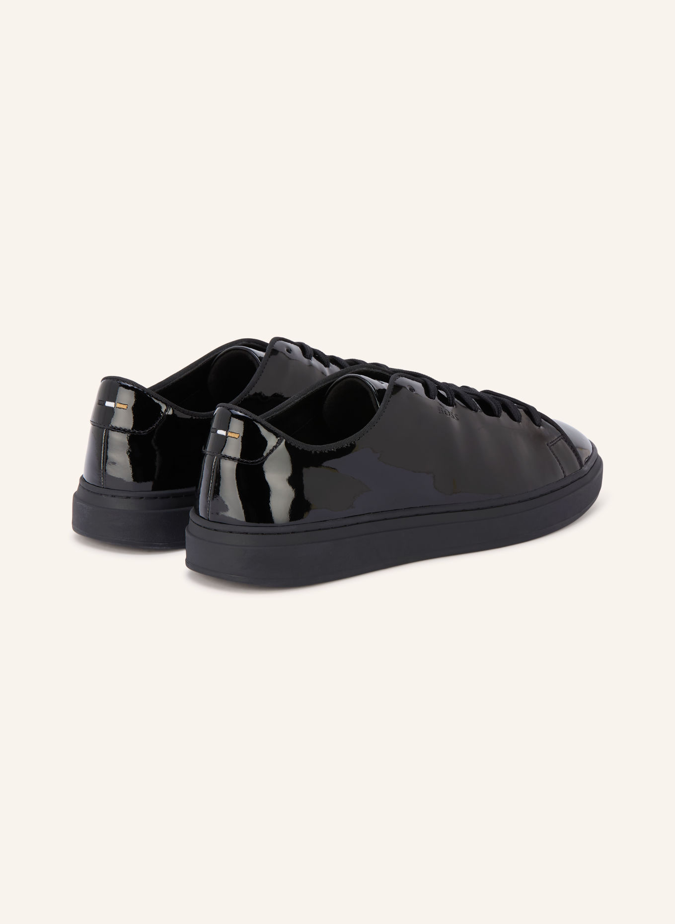 BOSS Lack-Sneaker KIERAN: SCHWARZ