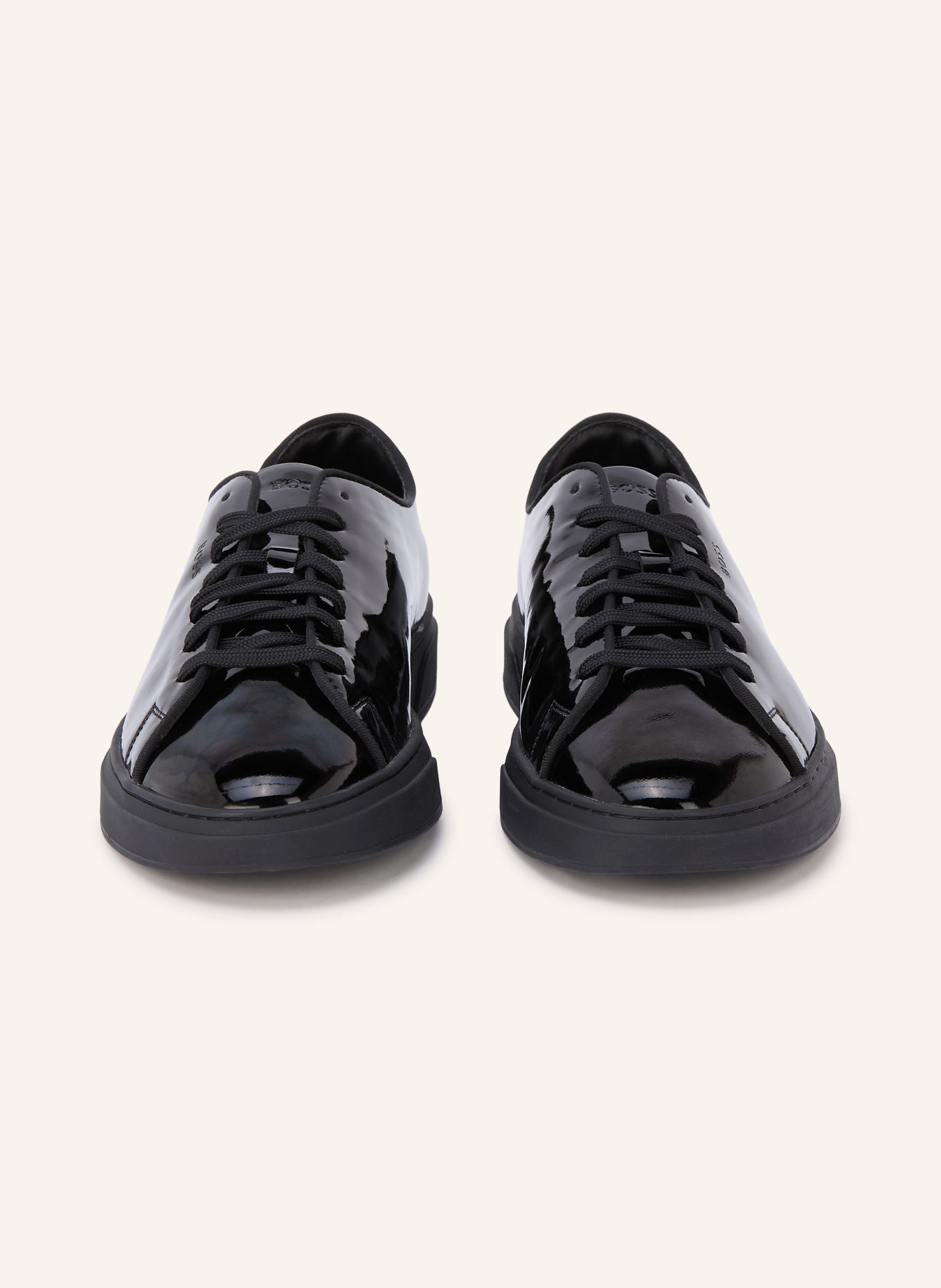 BOSS Lack-Sneaker KIERAN: SCHWARZ
