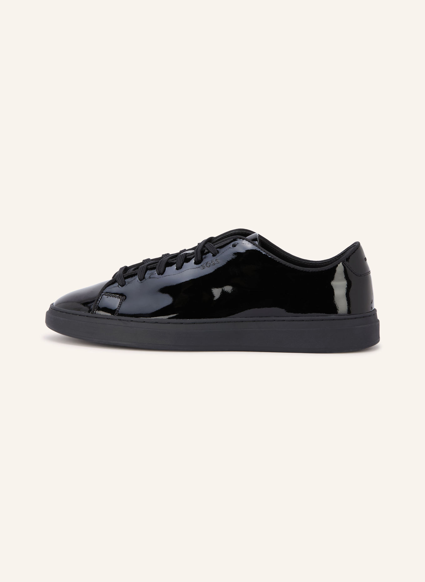 BOSS Lack-Sneaker KIERAN: SCHWARZ