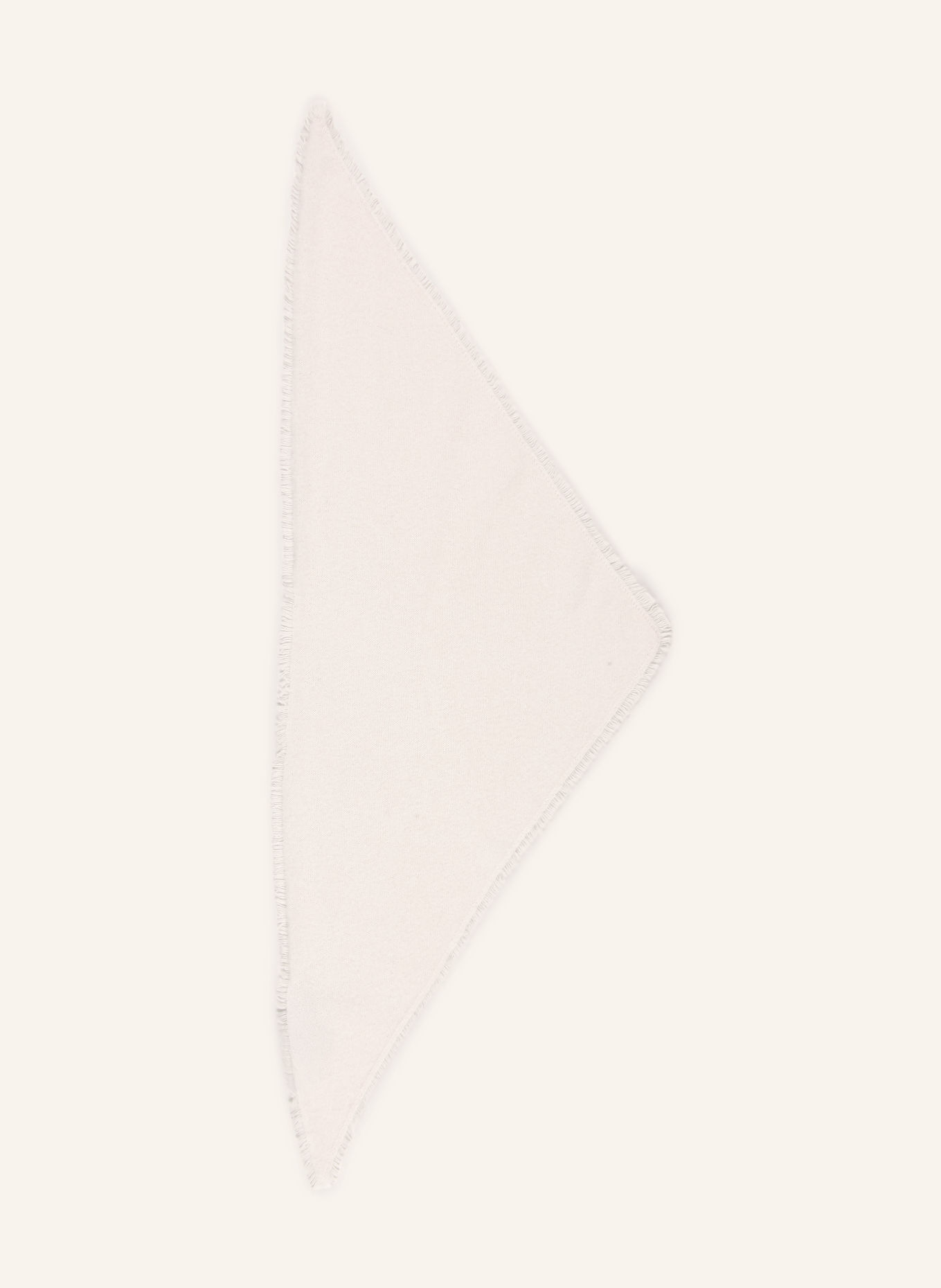 S.MARLON Triangular scarf: LIGHT GRAY