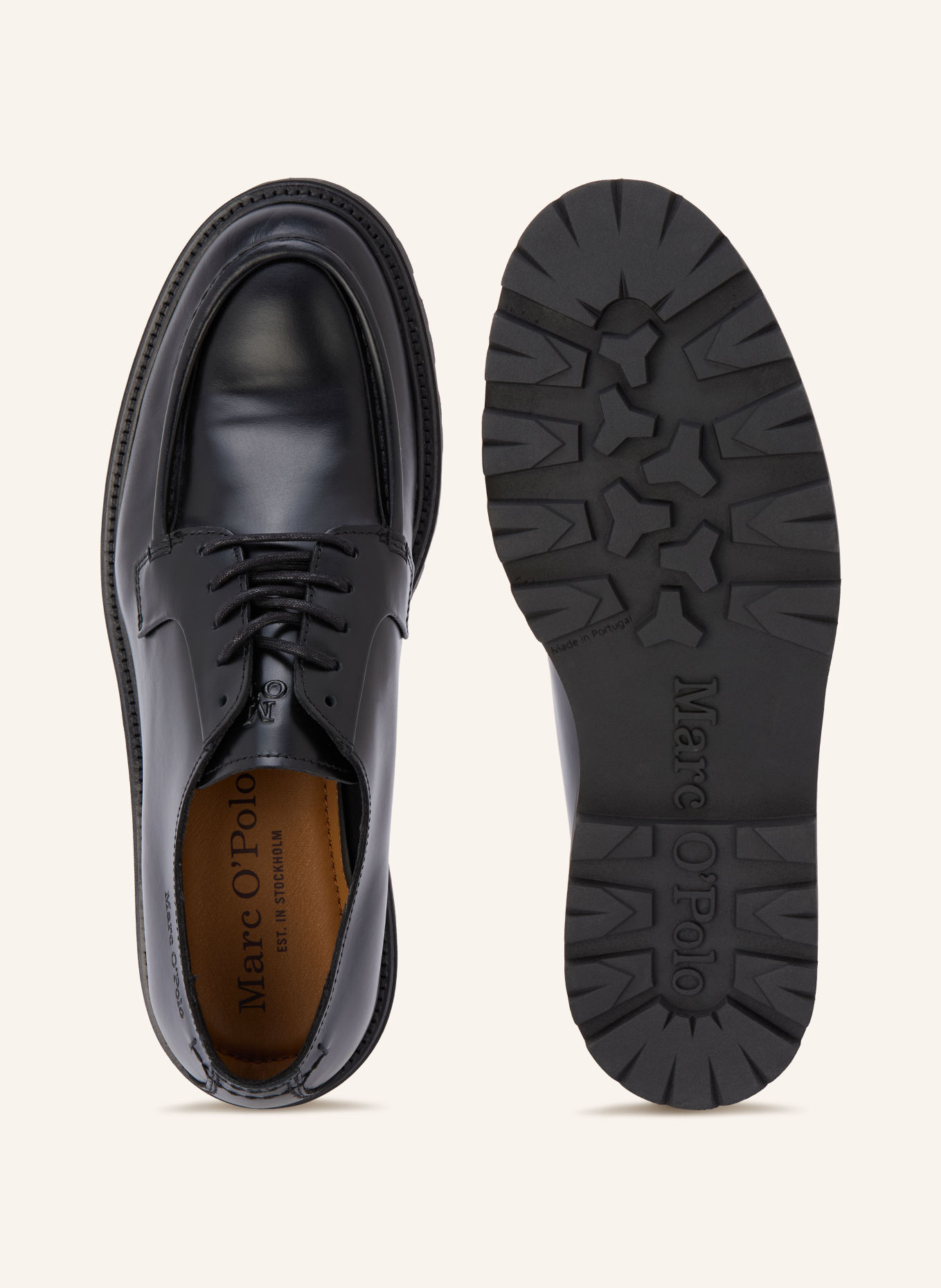 Marc O'Polo Veterschoen PHIL 10: ZWART