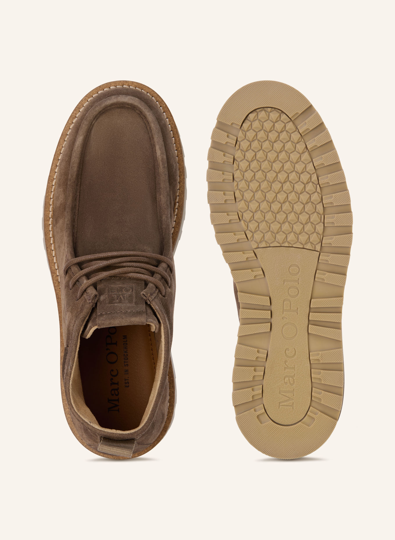 Marc O'Polo Veterboots JACK: TAUPE