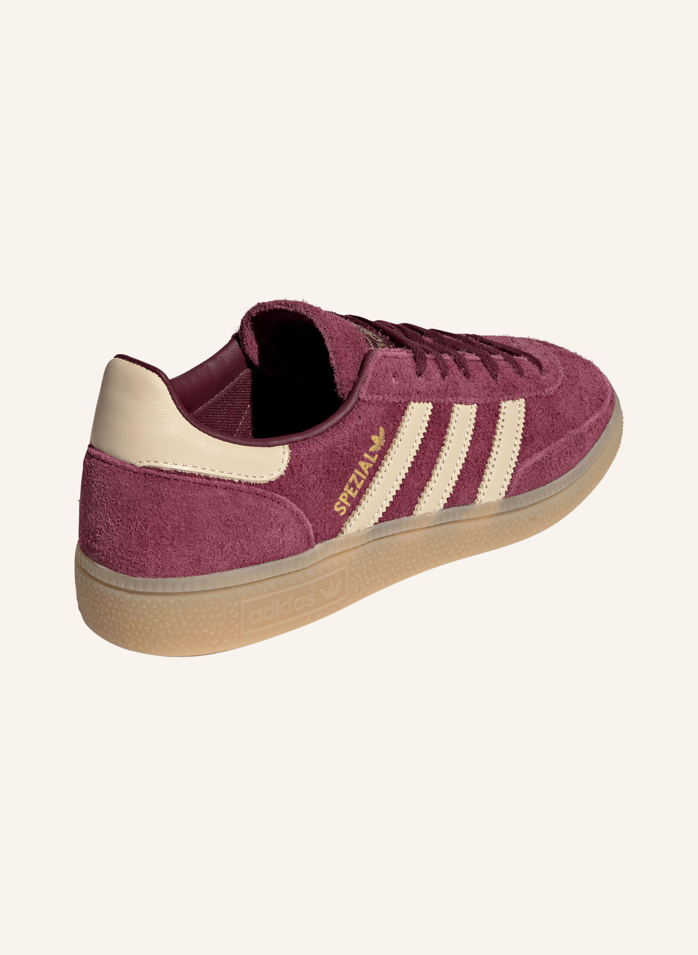 adidas Originals Sneaker HANDBALL SPEZIAL: DUNKELROT / GOLD / CREME