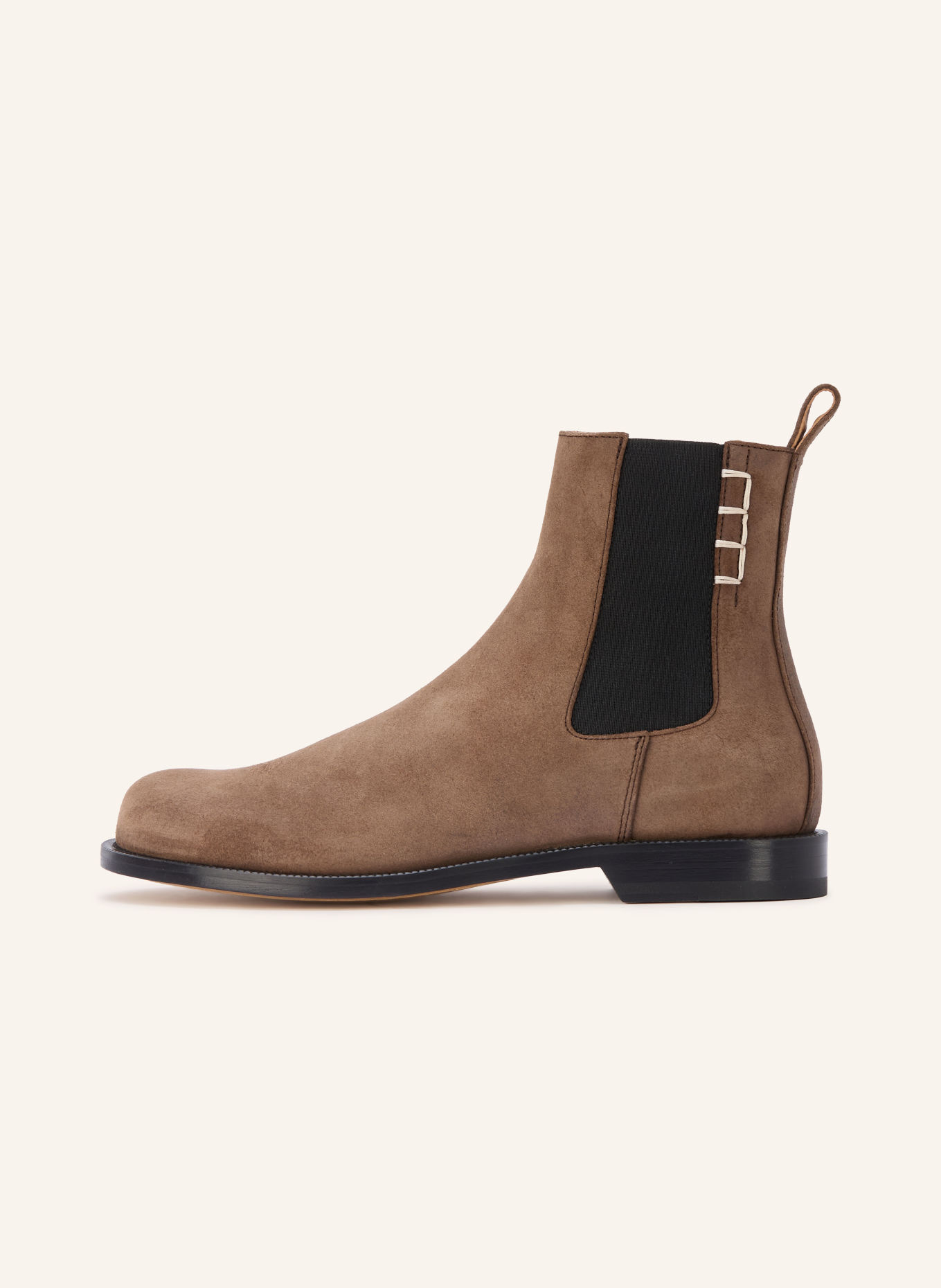 JW ANDERSON Bottines Chelsea: TAUPE / NOIR