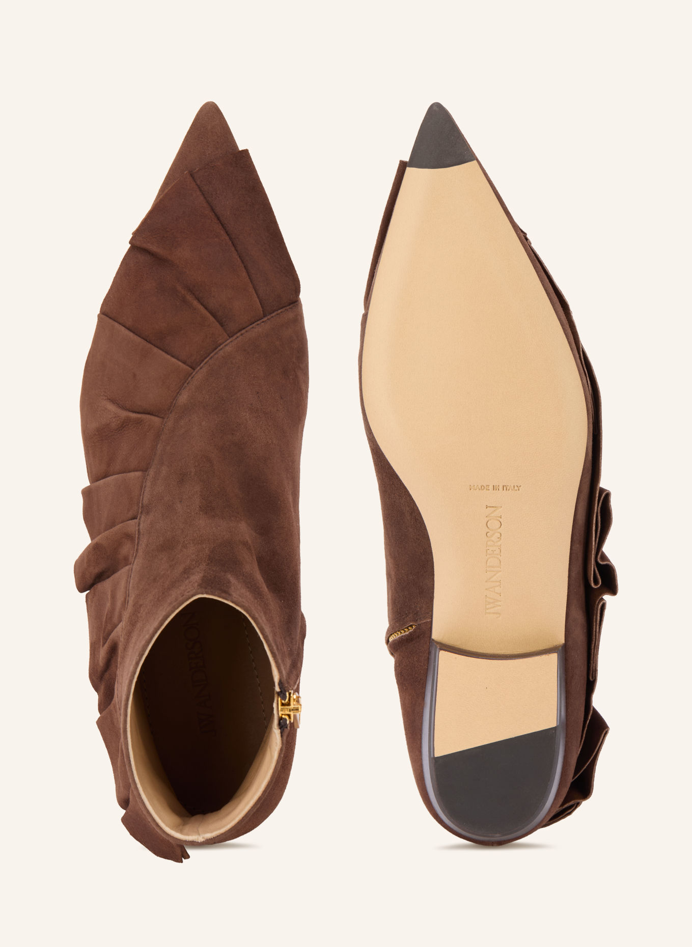 JW ANDERSON Bottines: MARRON