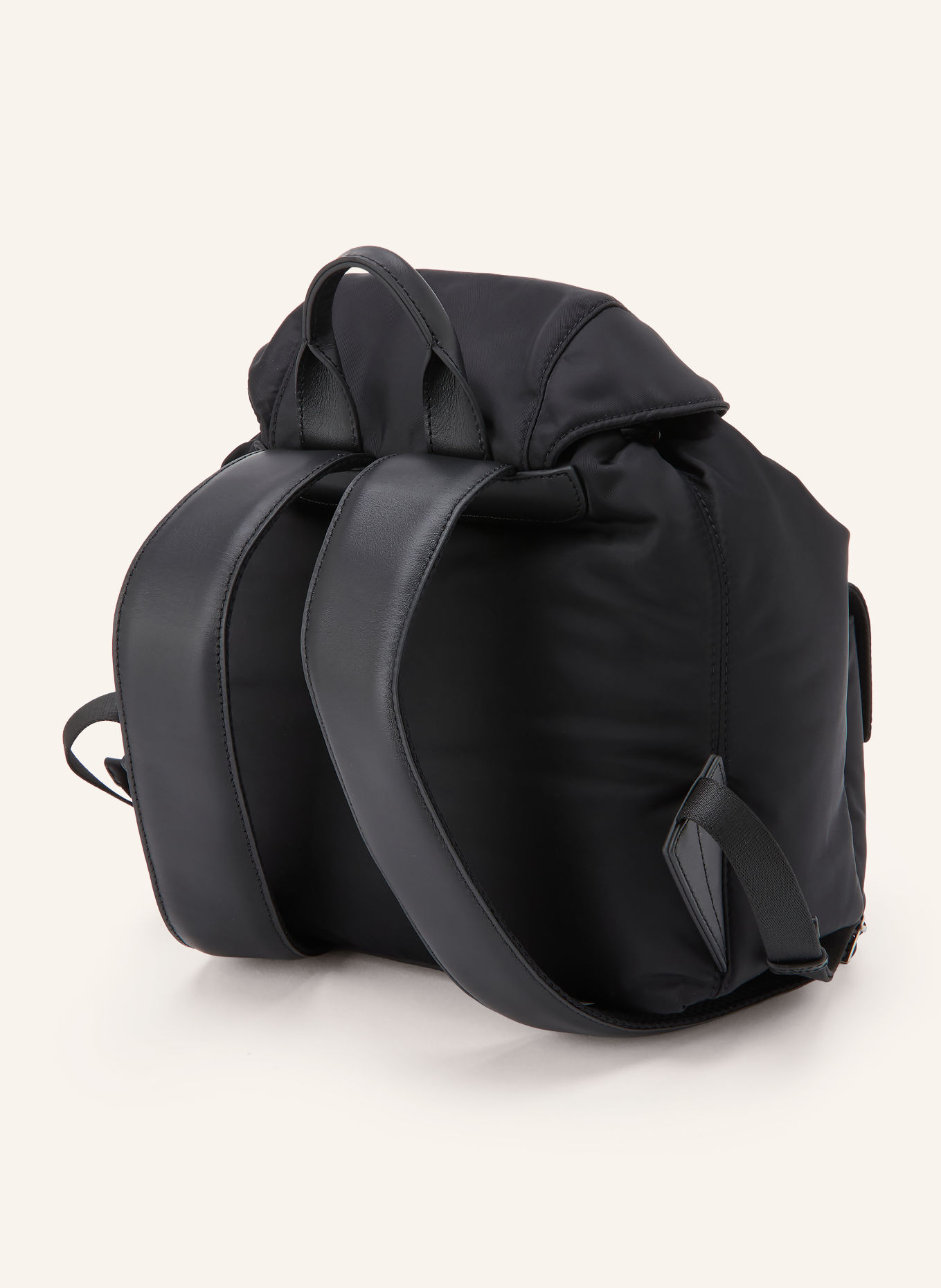 AMI PARIS Backpack: BLACK