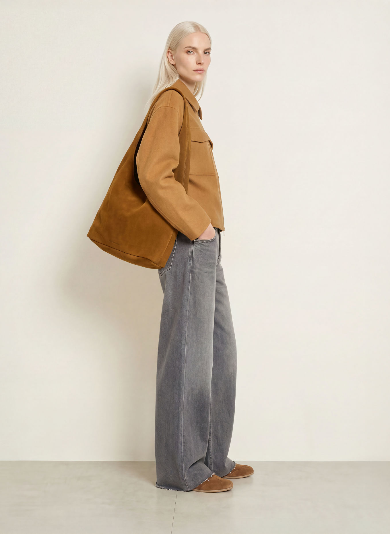 Smith & Soul Svrchní košile: VELBLOUDÍ