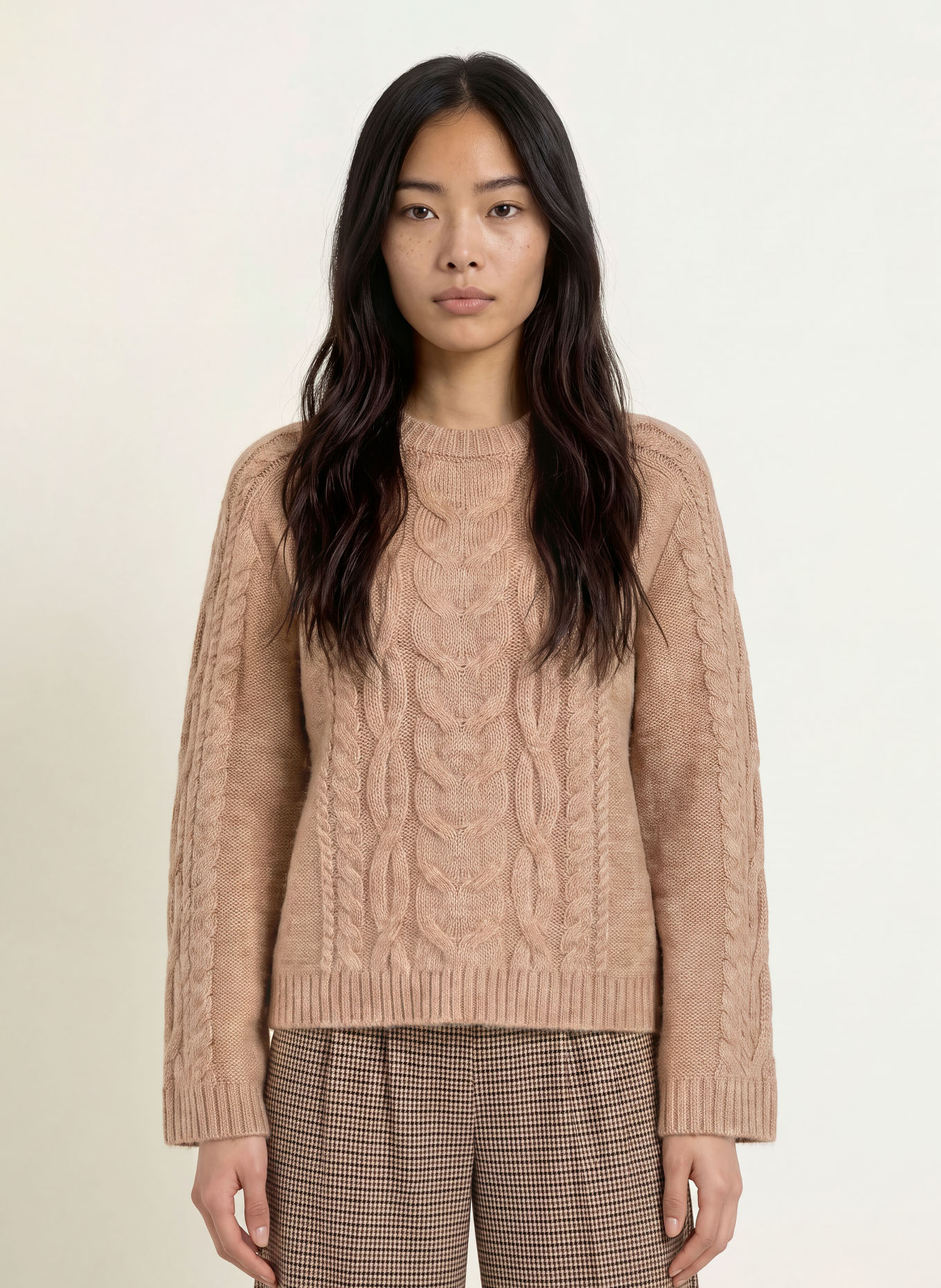 GRACE & MILA Pull ARCELIN: BEIGE