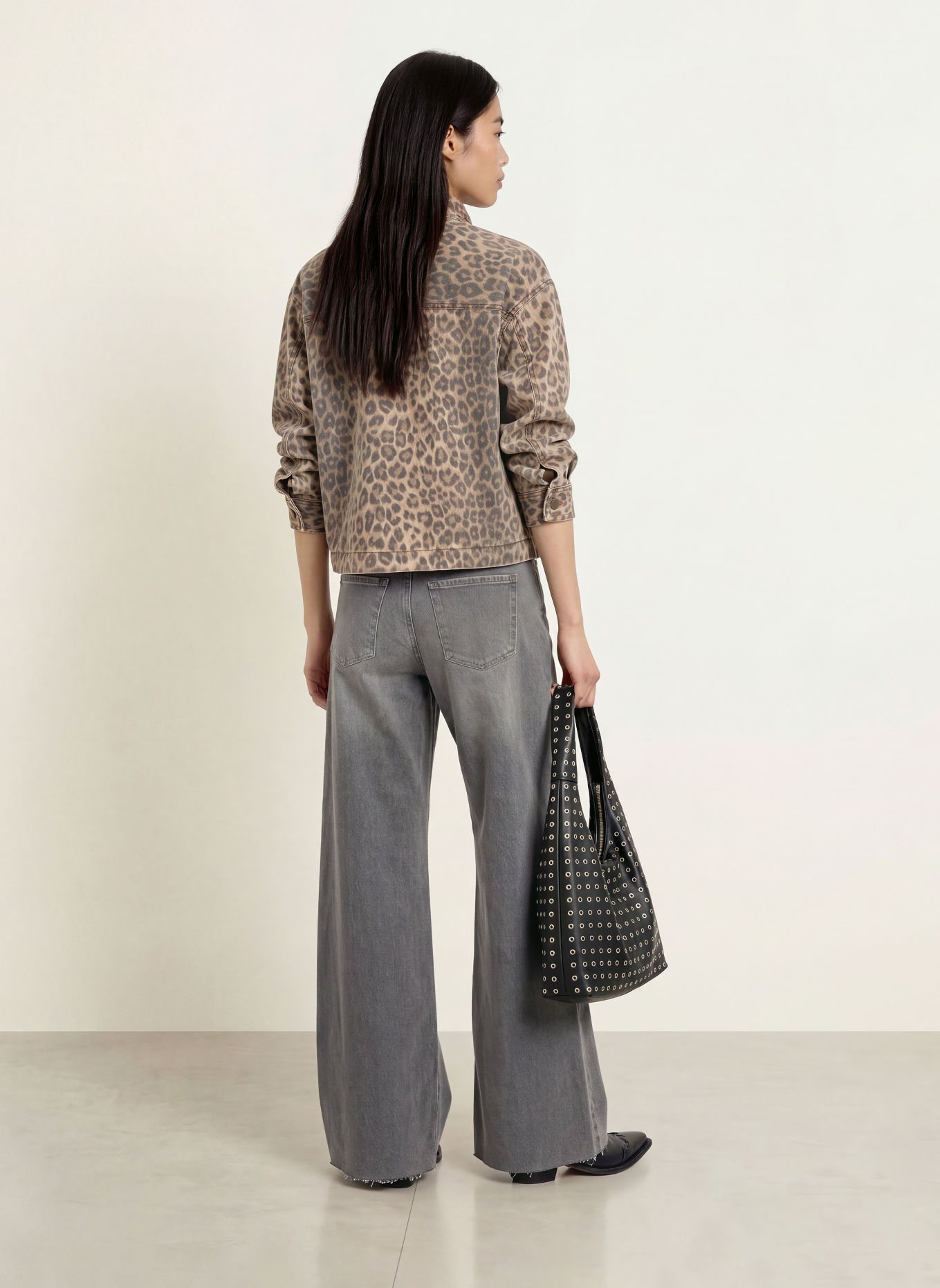 GRACE & MILA Veste en jean ADRIANA: LEO