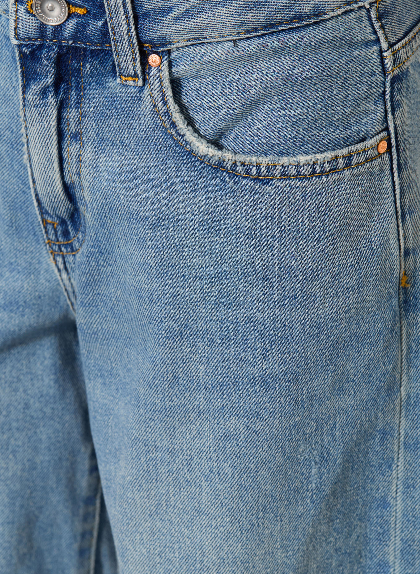 ONLY Jeans Baggy Straight Fit: MEDIUM BLUE DENIM