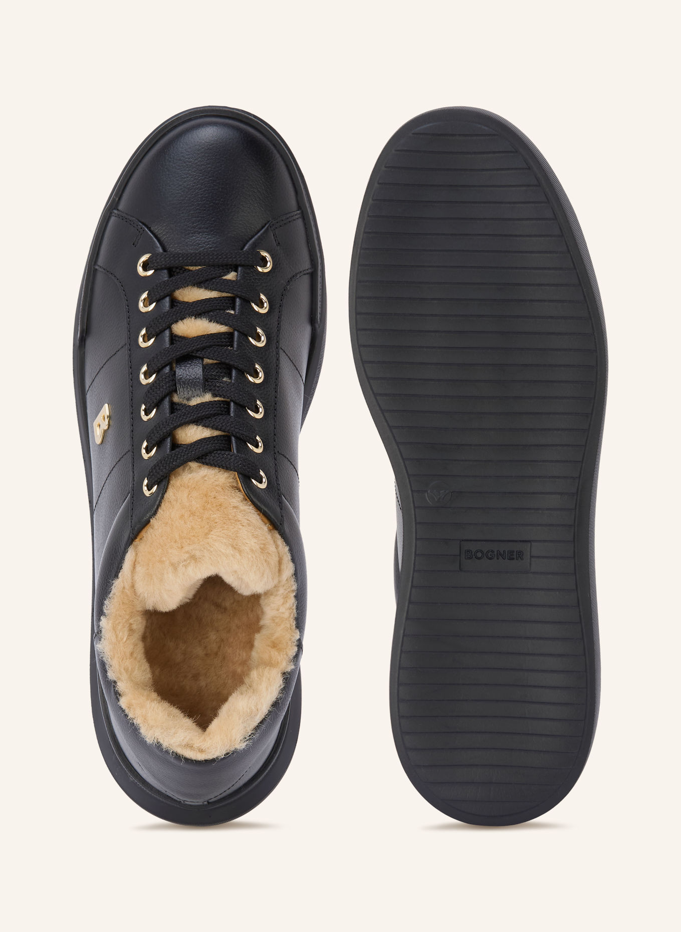 BOGNER Sneakersy HOLLYWOOD: CZARNY