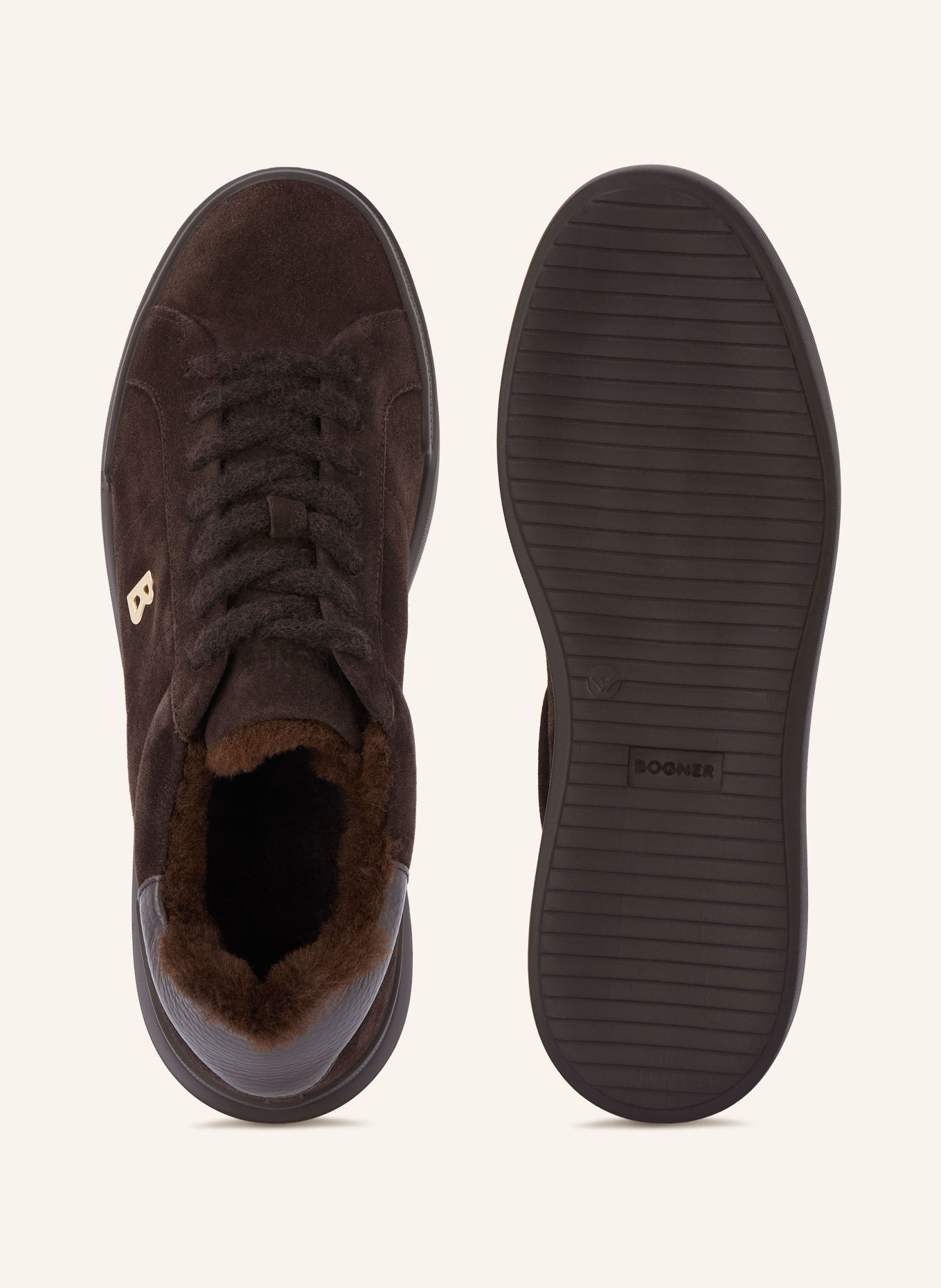 BOGNER HOLLYWOOD 32 Sneakers: DARK BROWN
