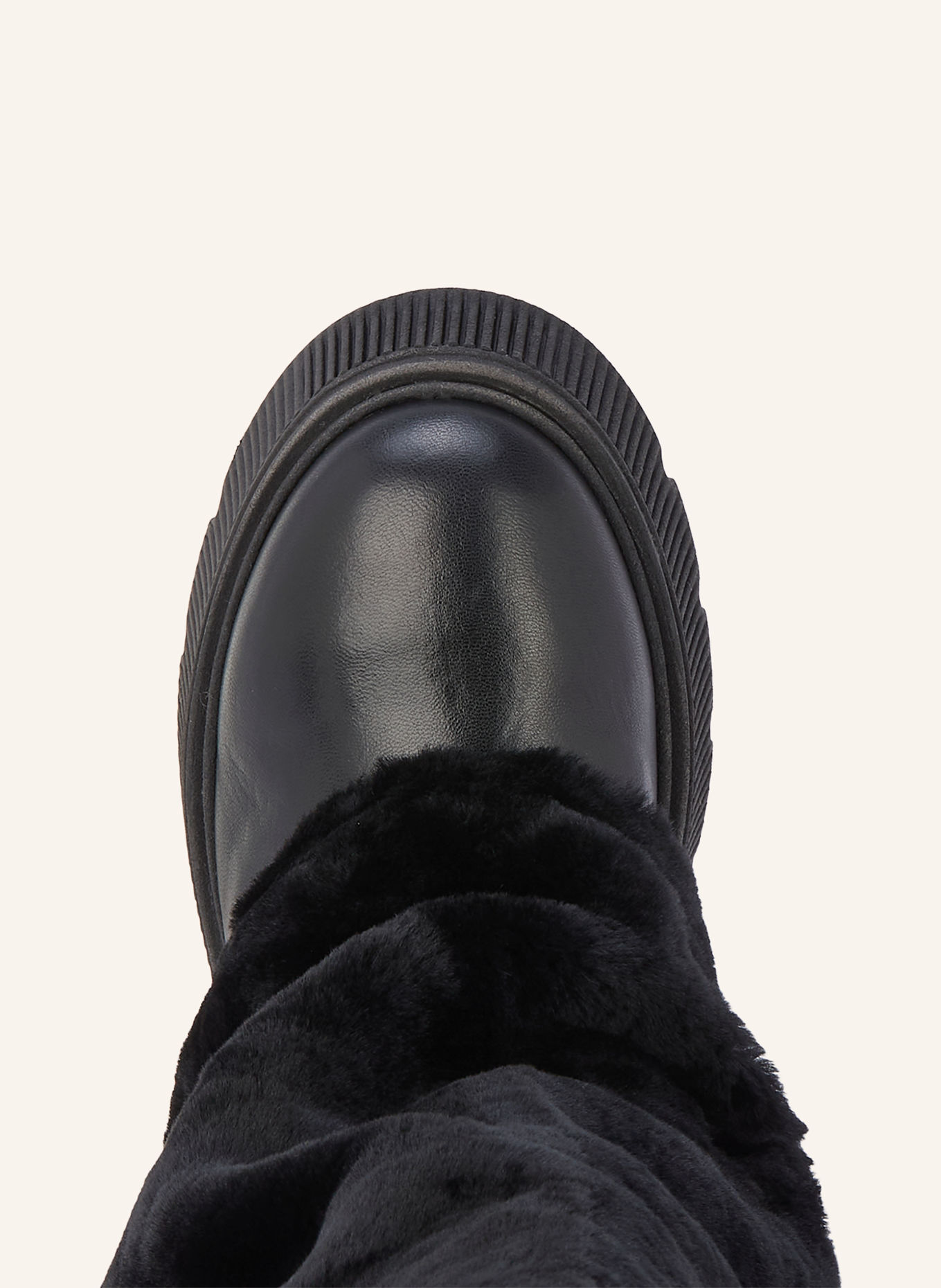 BOGNER TURIN 8 Platform Boots: BLACK
