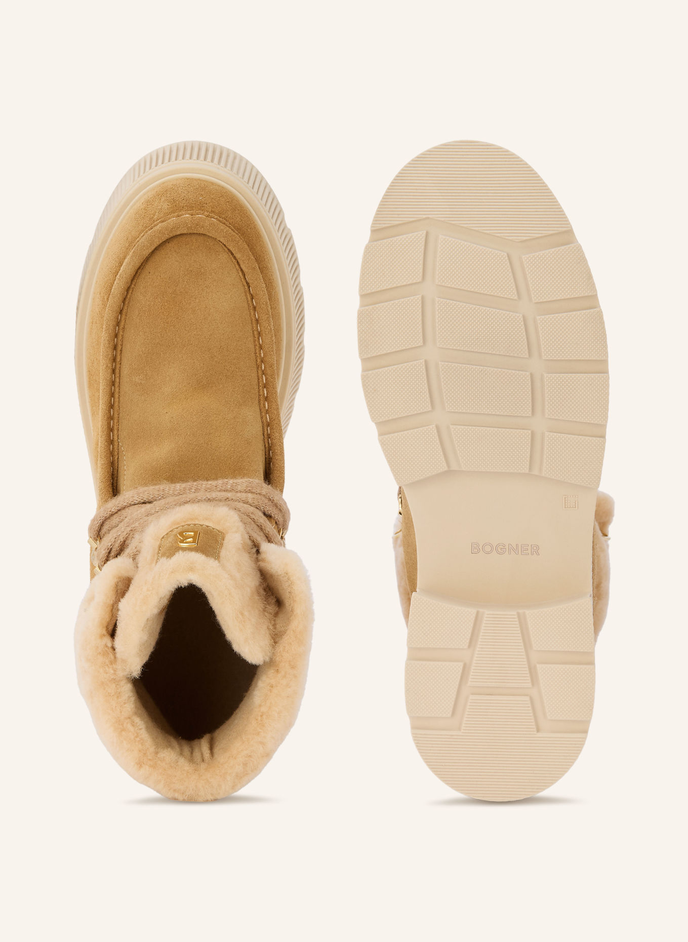 BOGNER Schnürboots TURIN 10 B: BEIGE
