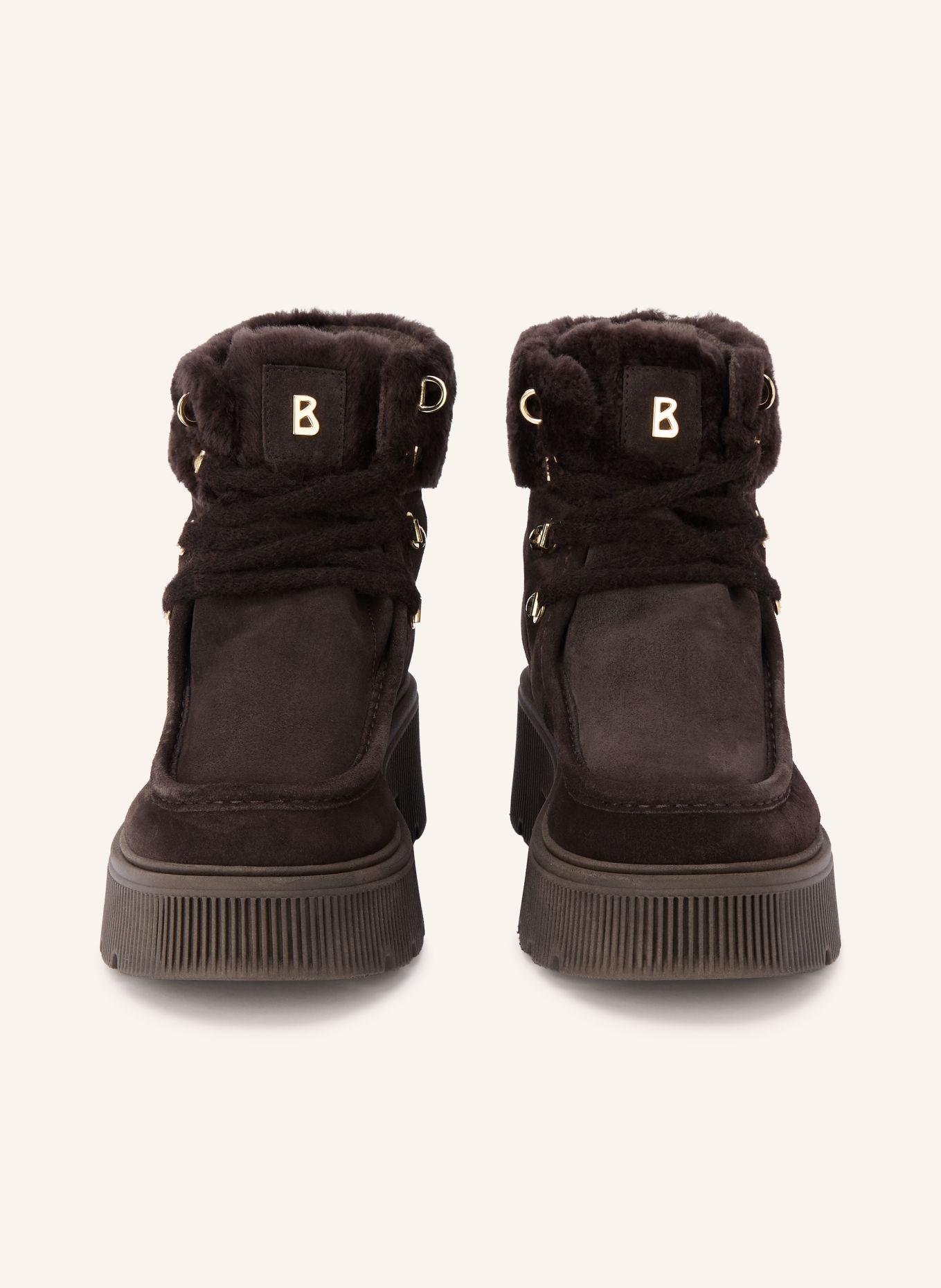 BOGNER TURIN 10 B Lace-up boots: DARK BROWN
