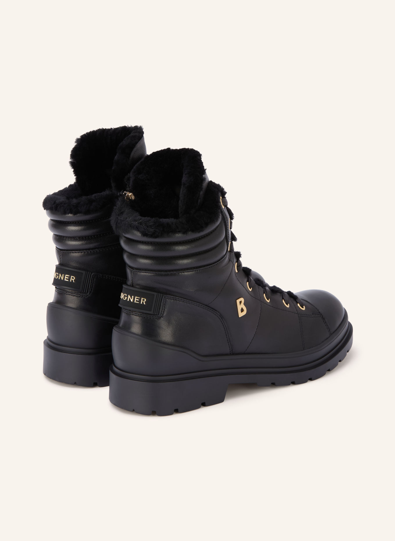 BOGNER Schnürboots ST.MORITZ: SCHWARZ