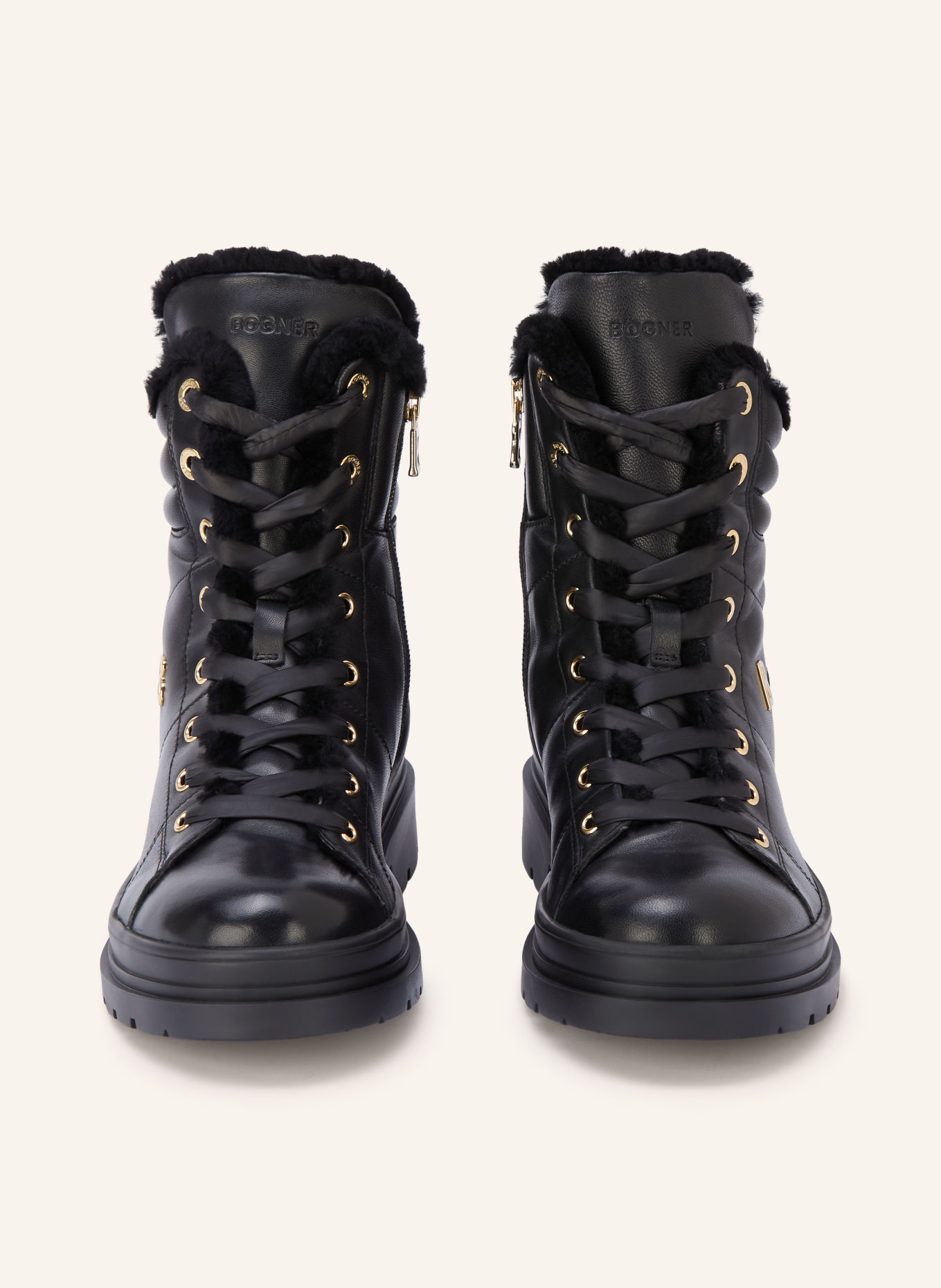 BOGNER Schnürboots ST.MORITZ: SCHWARZ