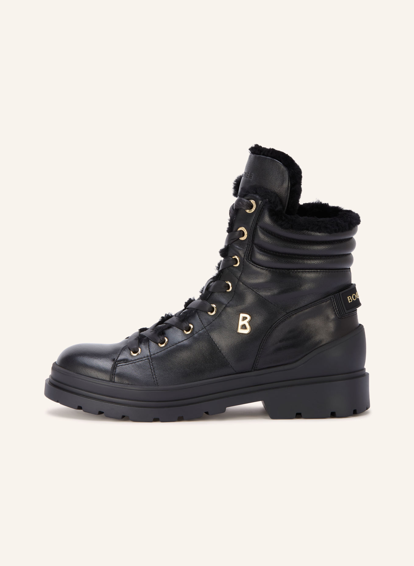 BOGNER Schnürboots ST.MORITZ: SCHWARZ